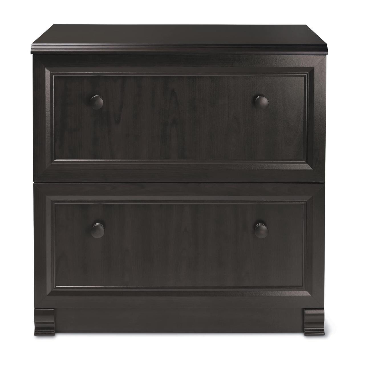 Alt view image 2 of 5 - Realspace® Broadstreet 29-1/2"W x 19"D Lateral 2-Drawer File Cabinet, Walnut
