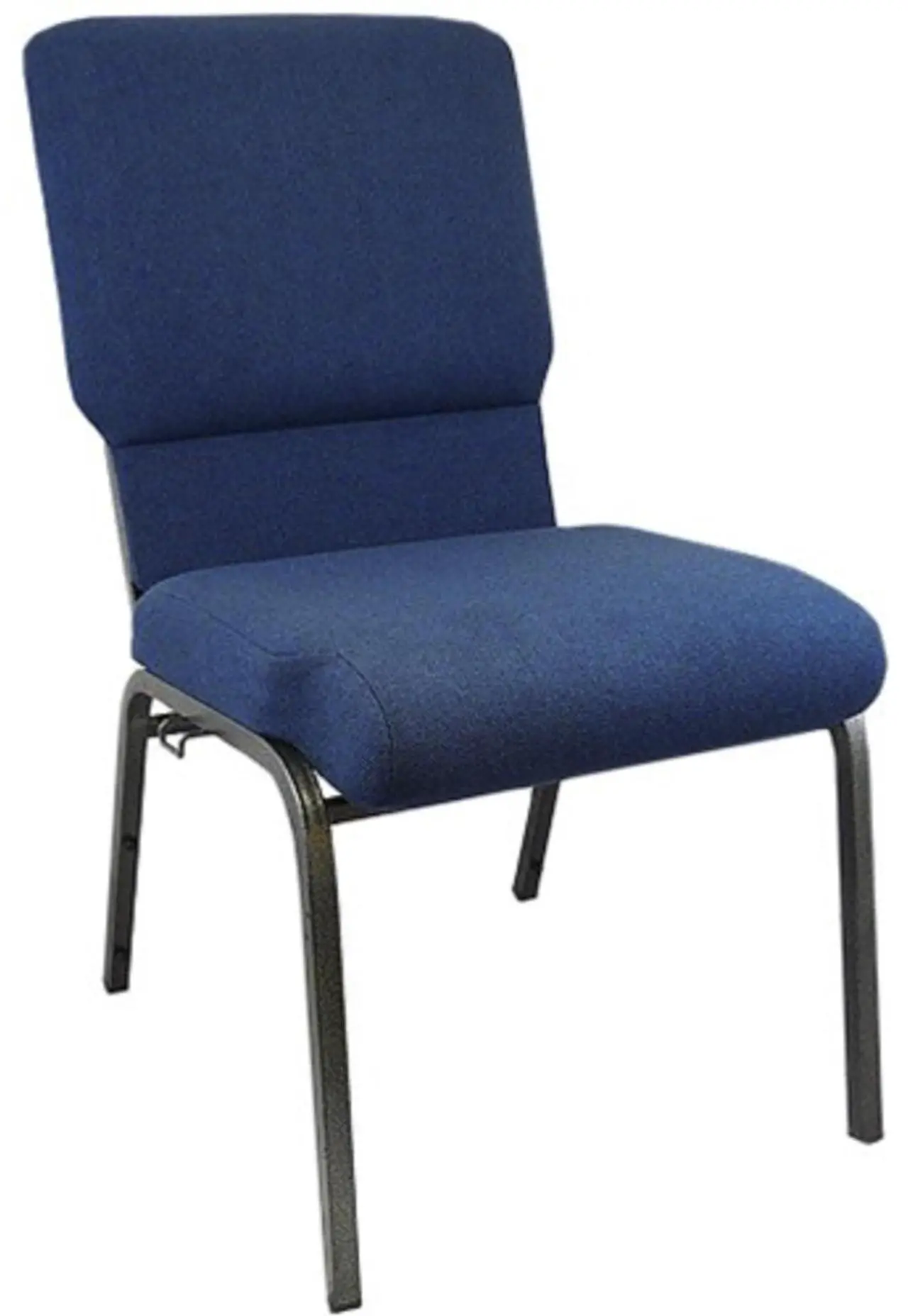Alt view image 8 of 8 - Advantage Navy Church Chairs 18.5 in. Wide