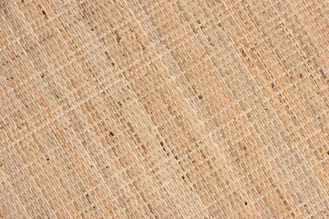 Alt view image 7 of 7 - Baxton Studio Jayden Modern Bohemian Natural Brown Finished Rattan 2-Piece End Table Set