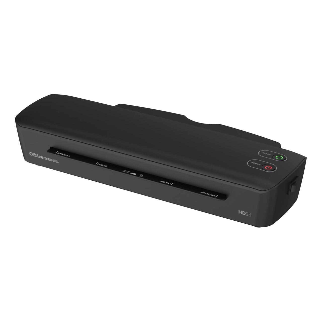 Alt view image 4 of 4 - Office Depot® Brand HD95 Thermal Laminator, 9-1/2" Width, Black
