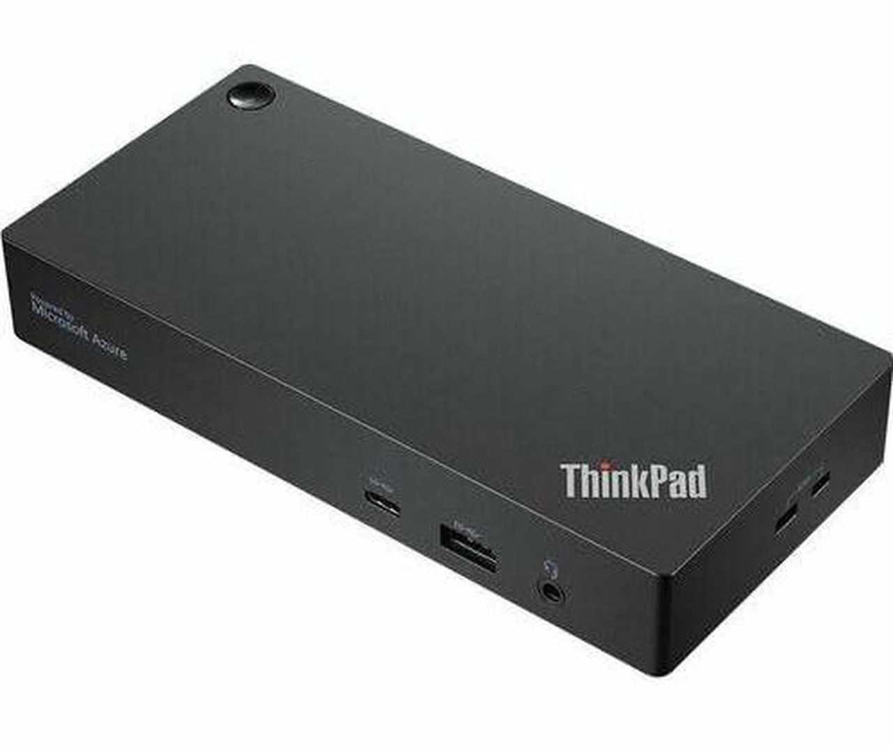 Alt view image 16 of 20 - Lenovo ThinkPad 40BN Docking Station - for Notebook/Monitor - Charging Capability - 135 W - USB Type C - 2 Displays Supported - 4K @ 60Hz, 4K UHD, 4K - 3840 x 2160 - 6 x USB Ports - 2 x USB 2.0 - 5 x