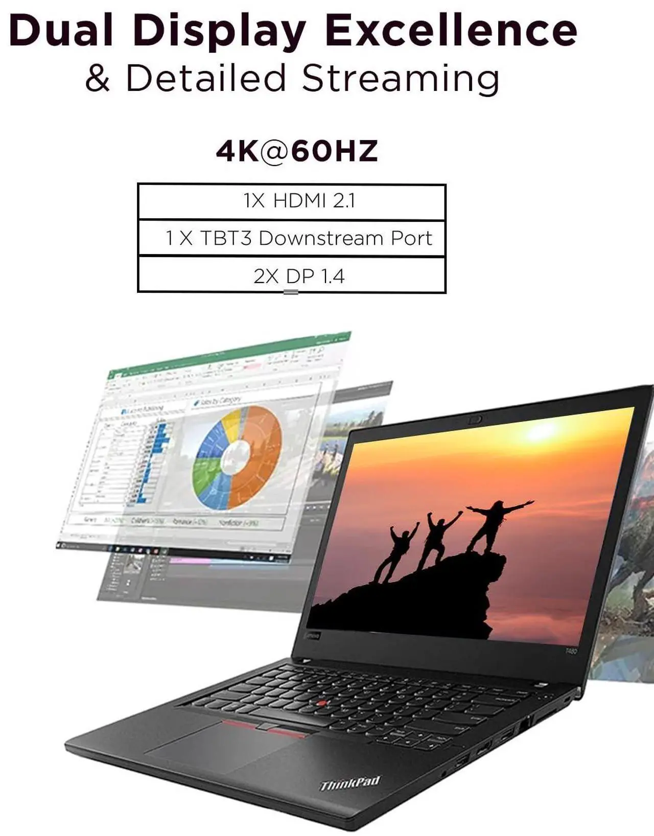 Alt view image 18 of 18 - Lenovo ThinkPad Universal Thunderbolt 4 Dock