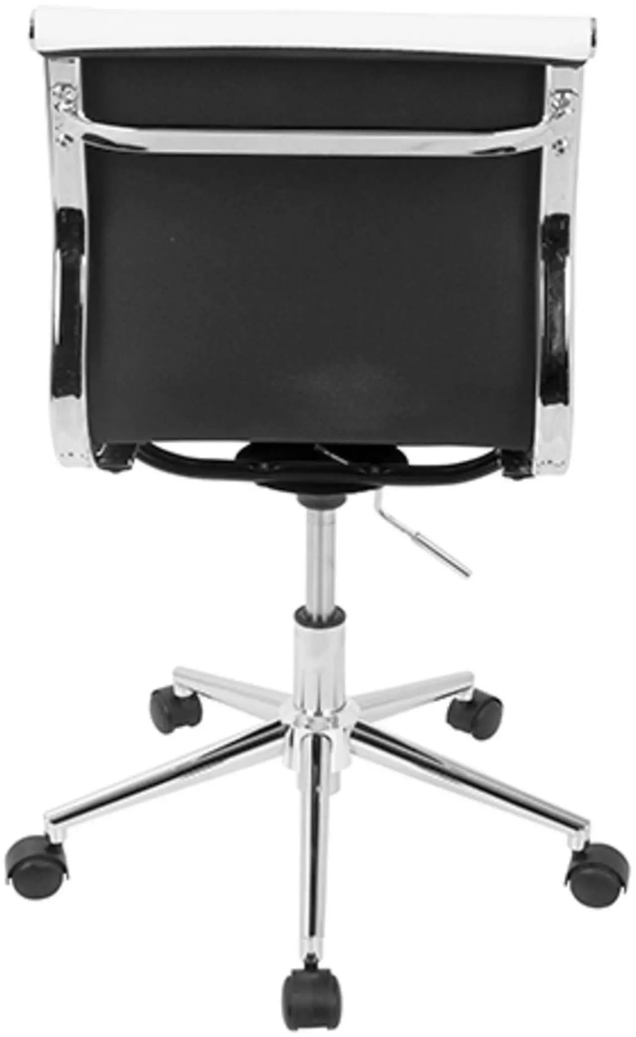Alt view image 15 of 17 - Master Armless Adjustable Task Chair in White