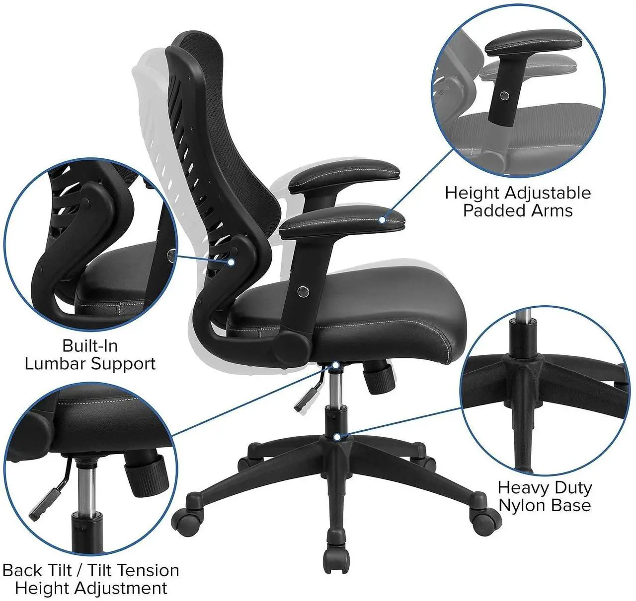 Flash Furniture Kale Office Chair - Thumbnail 5