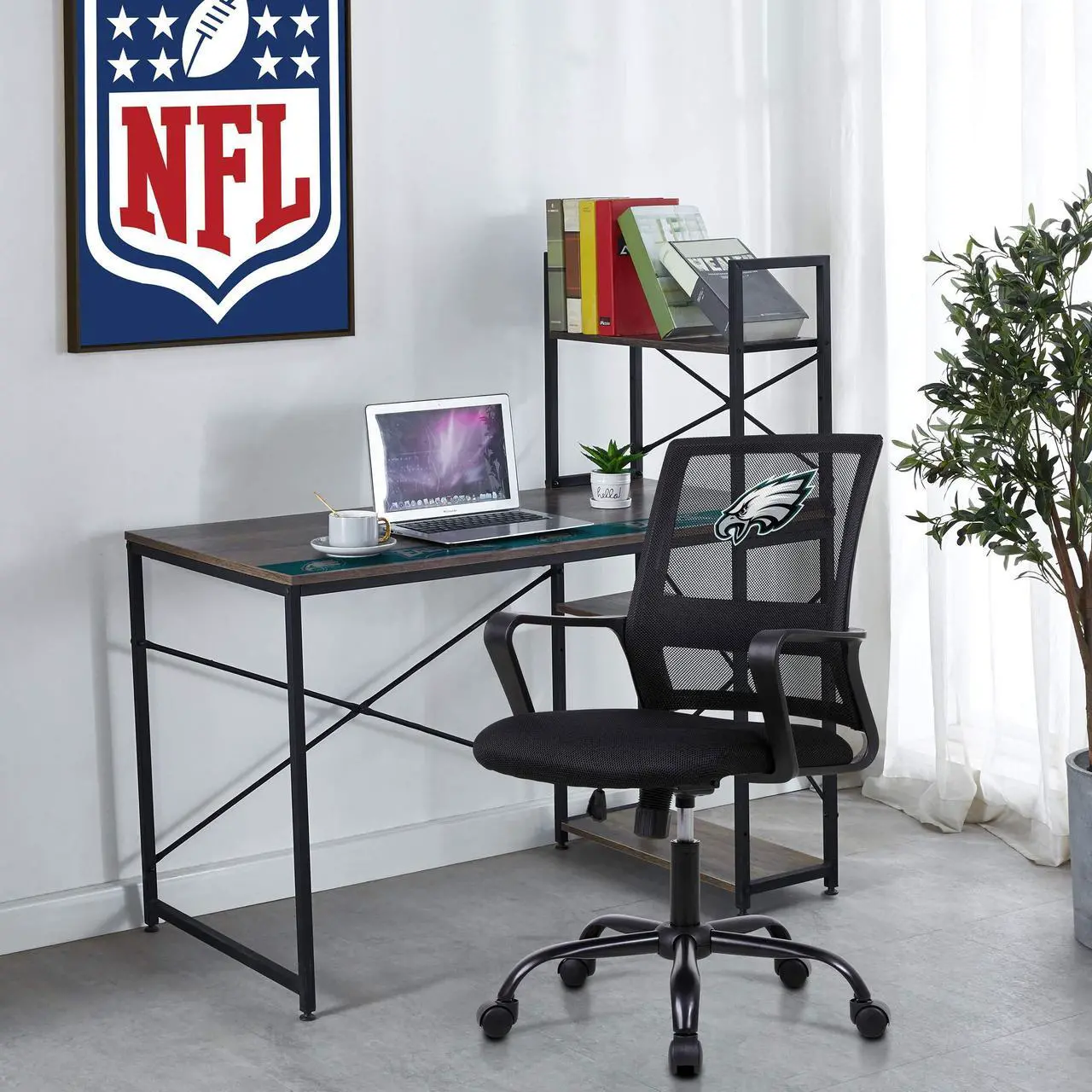 Alt view image 3 of 4 - Imperial Philadelphia Eagles Team Task Chair