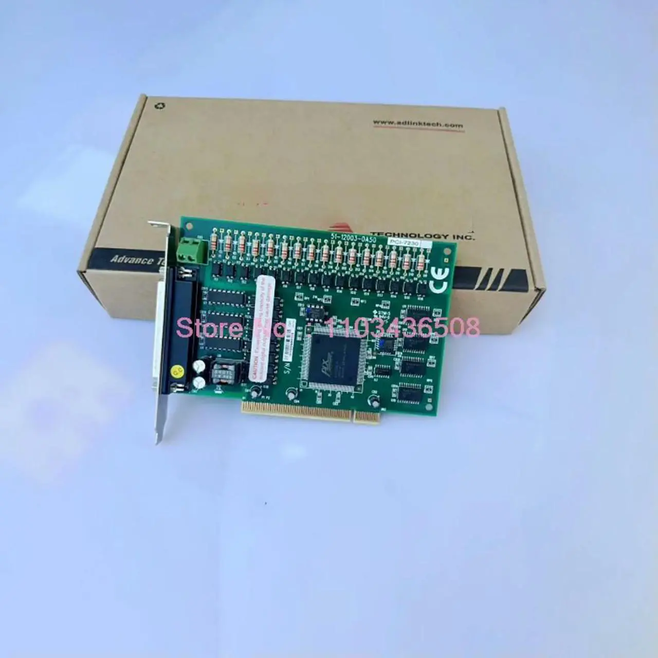 Alt view image 2 of 4 - For ADLINK PCI-7230 optical isolation I/O switching card Switch control signal sensor