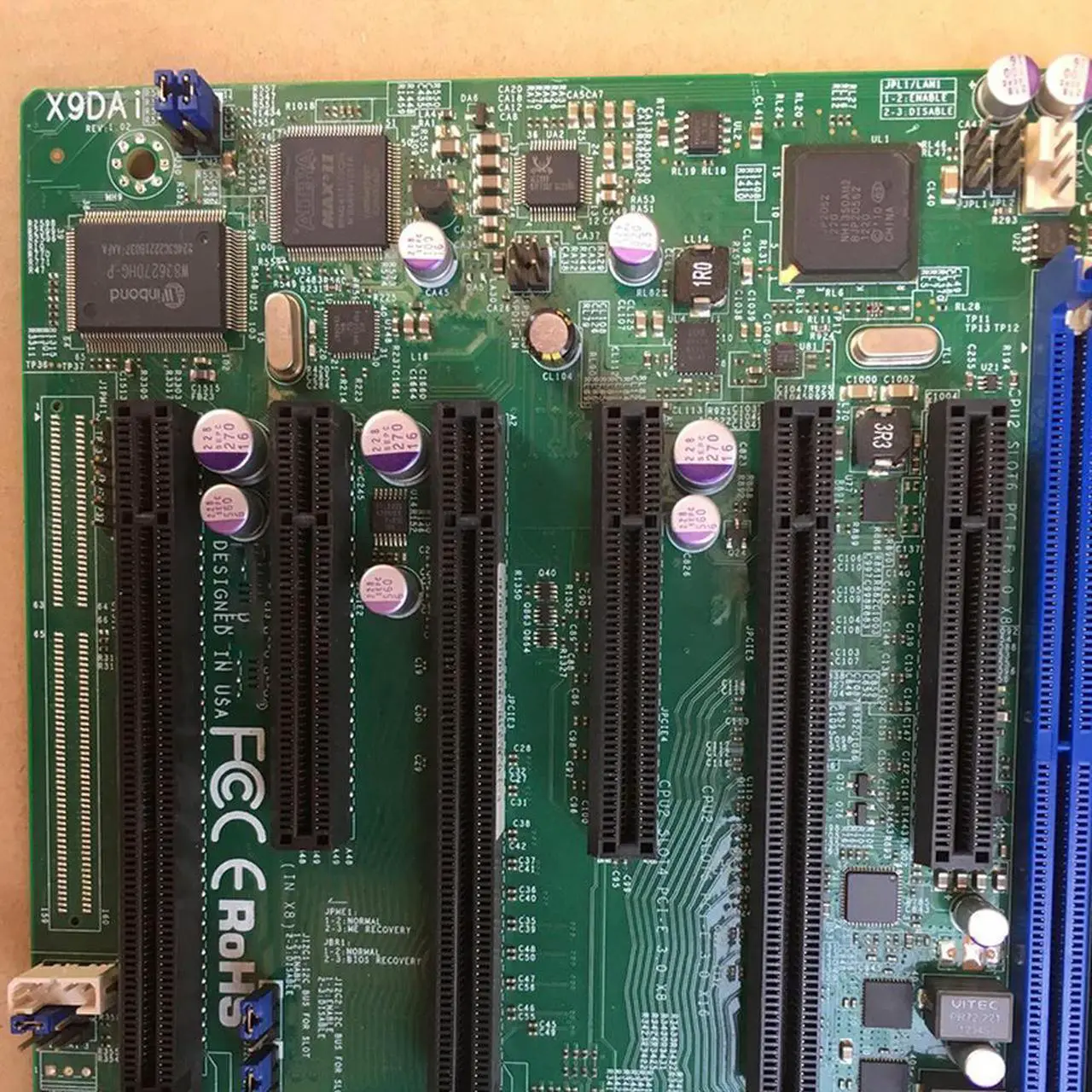 Alt view image 3 of 3 - X9DAi For Two-way Server E-ATX Motherboard LGA-2011 Suppot C602 DDR3 Xeon Processor E5-2600 and E5-2600 v2 Family