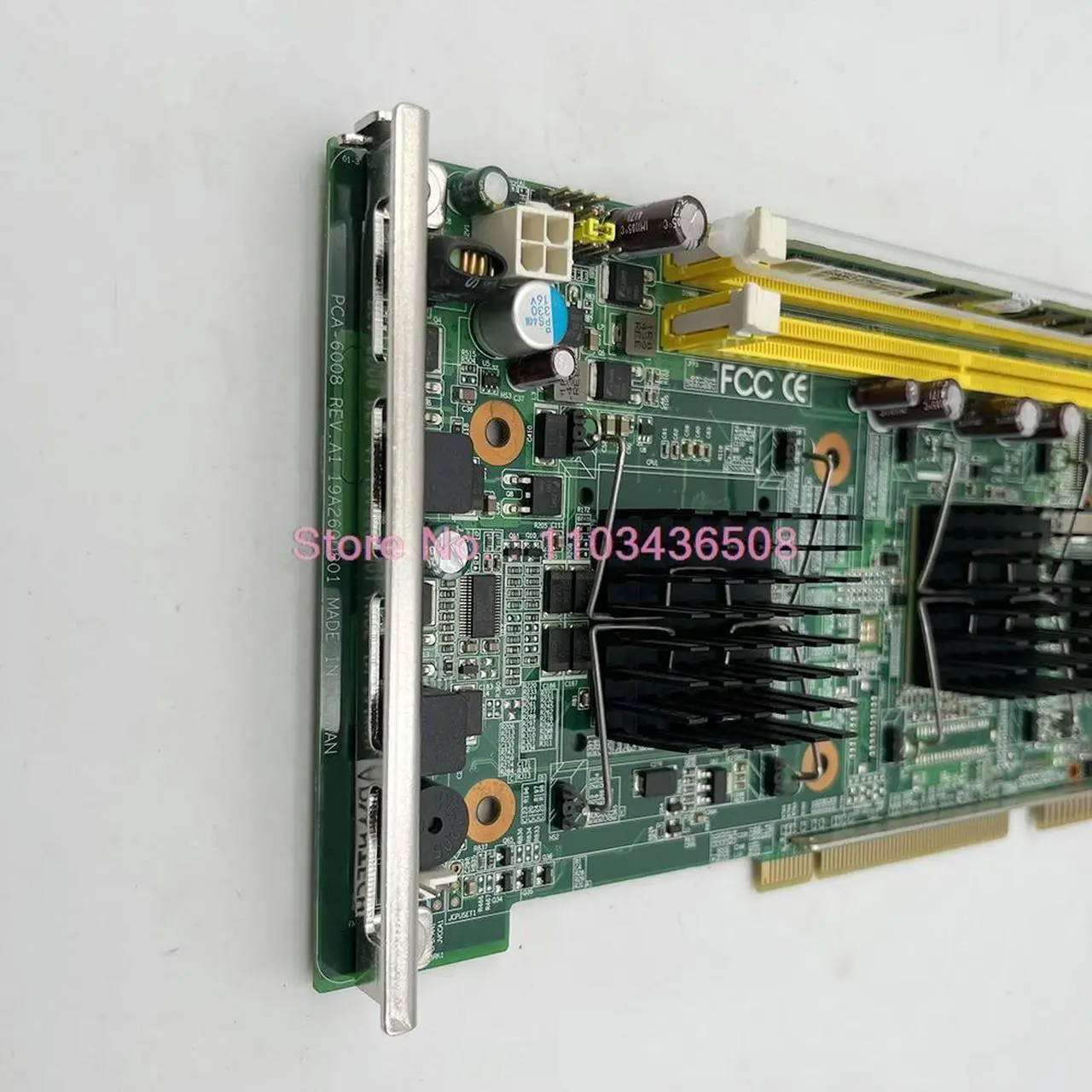 Alt view image 2 of 3 - PCA-6008VG Industrial Motherboard For Advantech PCA-6008 REV.A1