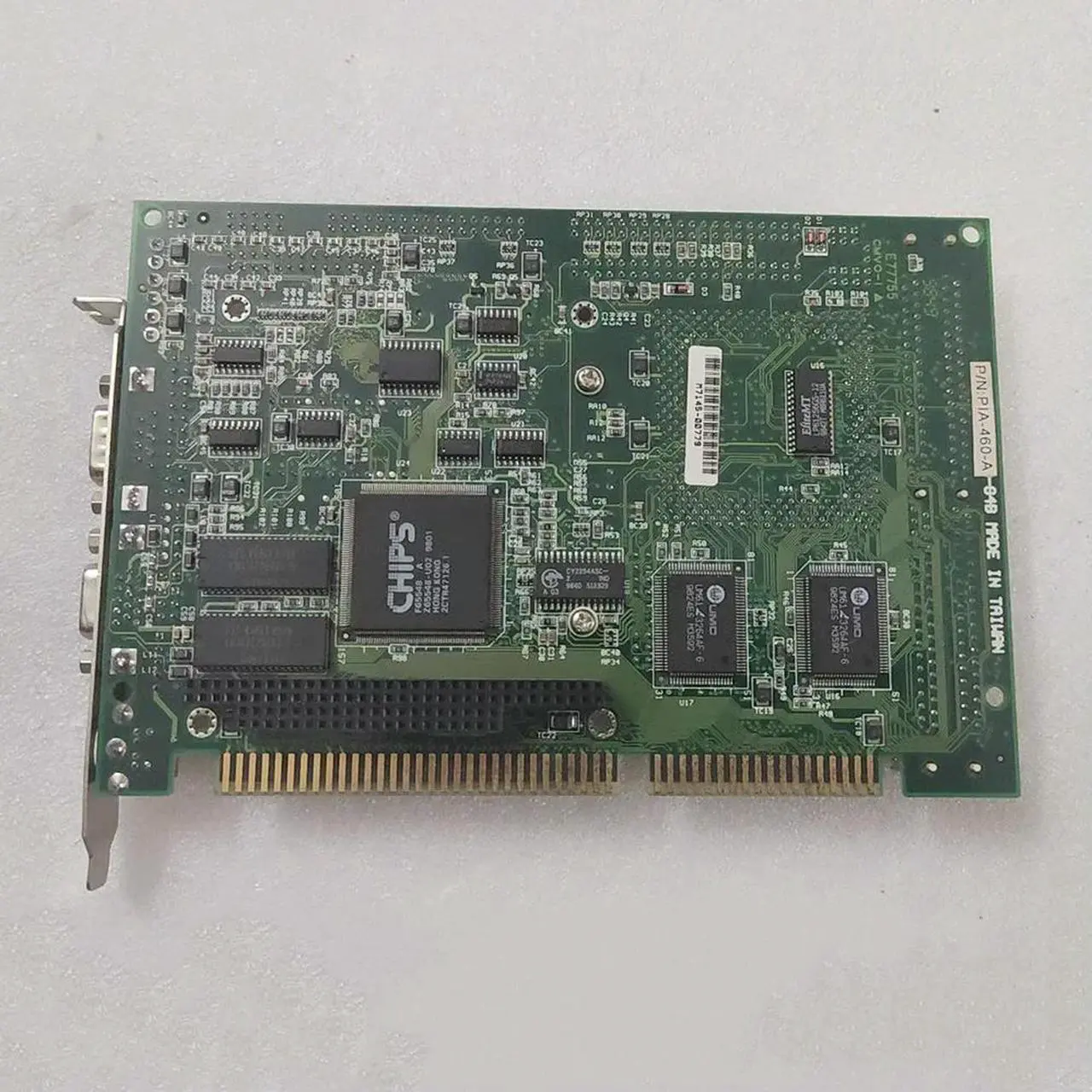 Alt view image 3 of 3 - For ARBOR P5/6X86 SBC Ver:G4 PIA-460 Industrial Control Motherboard
