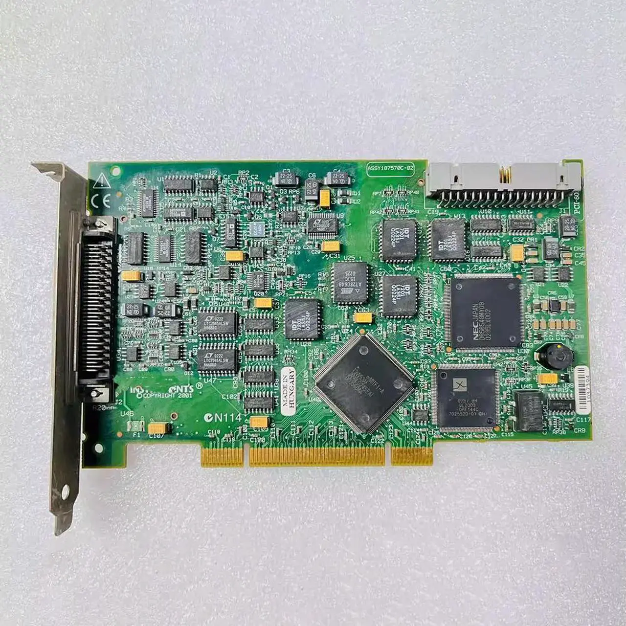 Alt view image 4 of 4 - NI PCI-6024E 12-bit 16-channel analog input multi-function data acquisition card