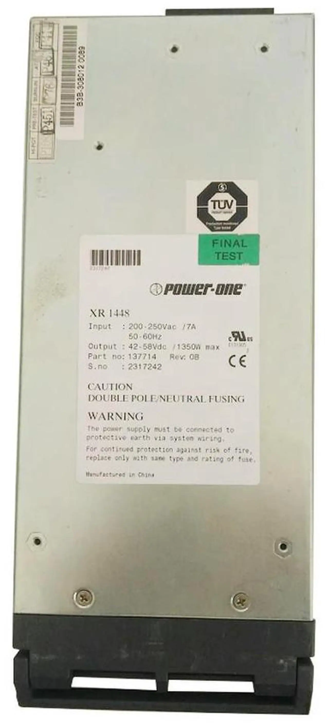 Alt view image 6 of 7 - Power Supply For POWER-ONE XR1448 1350W 48V 25A