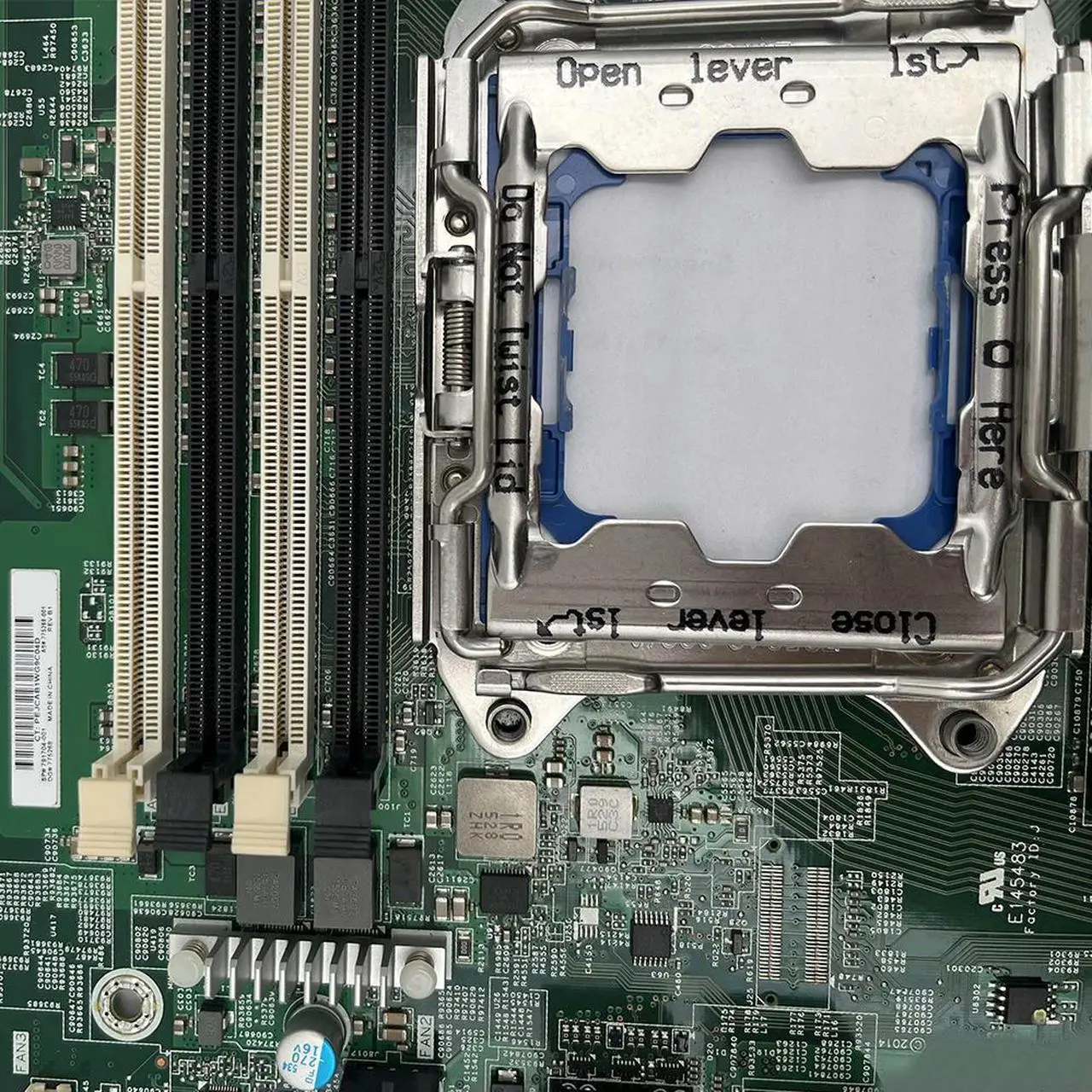 Alt view image 4 of 4 - For ML110 Gen9 Workstation Motherboard 775269-001 791704-001 775268-002-001