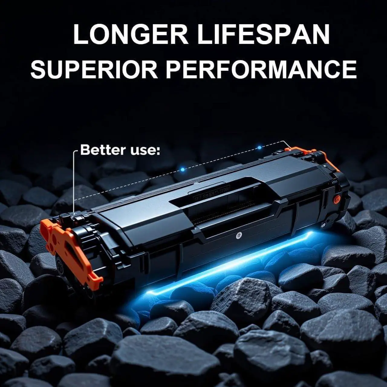 Alt view image 6 of 7 - Ennovor 414A Toner Cartridge High Yield Replacement for HP 414A 414X for M479fdw M479fdn M479dn M479dw M454dw M454dn M455dn M480f Series Printer (4-Pack, Black, Cyan, Yellow, Magenta) with Chip