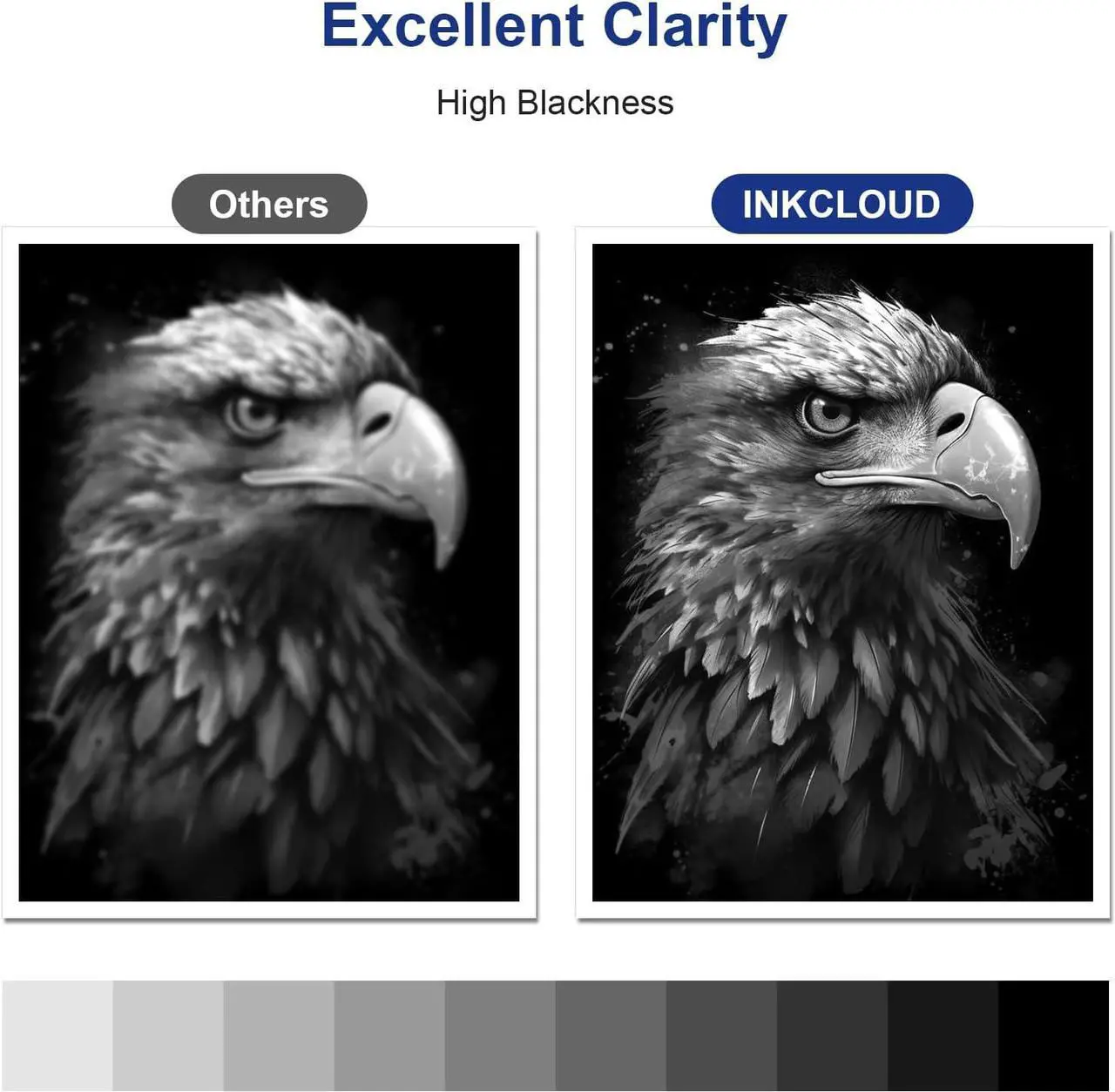 Alt view image 5 of 7 - Ennovor INKCLOUD 206A Toner Cartridges 4 Pack with Chip Compatible Replacement for HP 206A 206X W2110A W2110X Work with Color Pro MFP M283fdw M283cdw Pro M255dw M283 M255 Printer Ink High Yield Toner