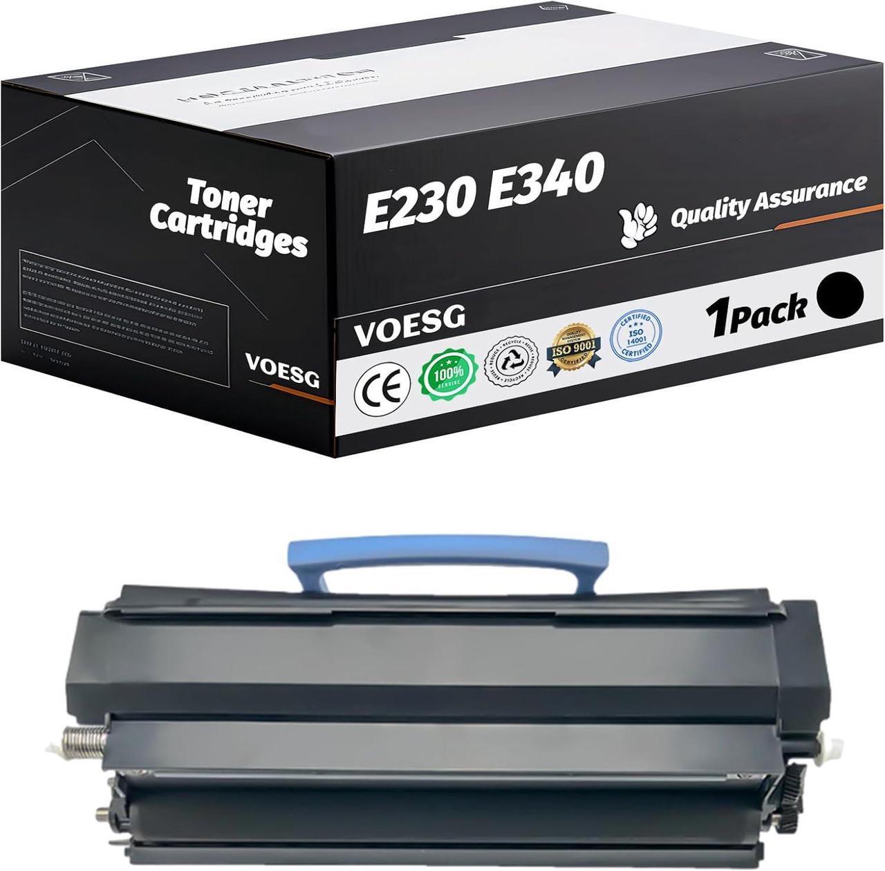 Main image of Ennovor Compatible for Lexmark E230 E340 Toner Cartridges Work for Lexmark E230 E232 E232T E234 E238 E240 E240N E240T E330 E332N E332TN E342 Printers, with Chip, High Yield 3500 Pages (Black)