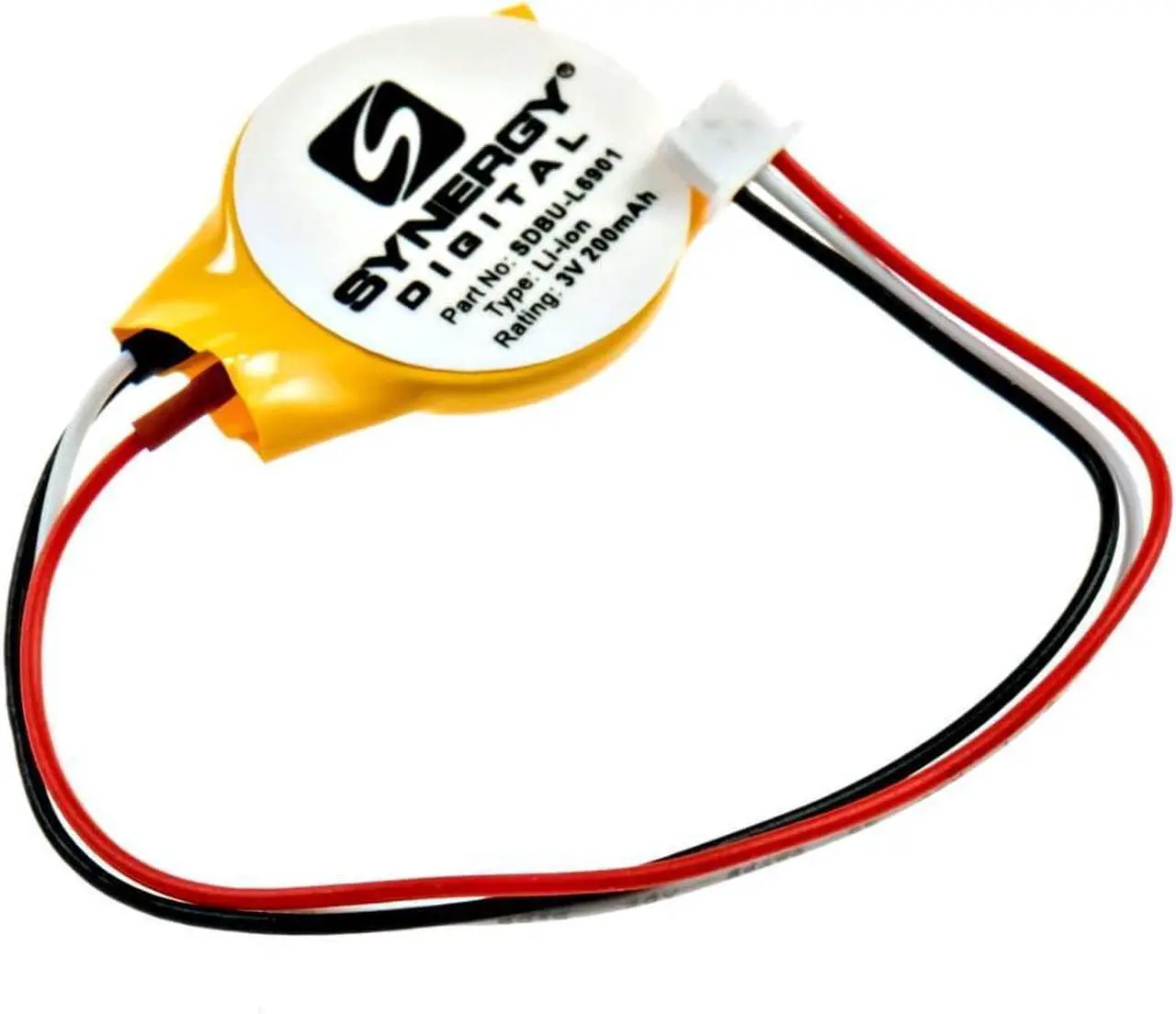 Alt view image 2 of 5 - Synergy Digital CMOS/BIOS Batteries, Compatible with Dell Latitude E5400 CMOS/BIOS, (Li-Ion, 3V, 200 mAh), Replacement for Acer 23.22207.041 Battery, Combo-Pack Includes: 5 x SDBU-L6901 Batteries