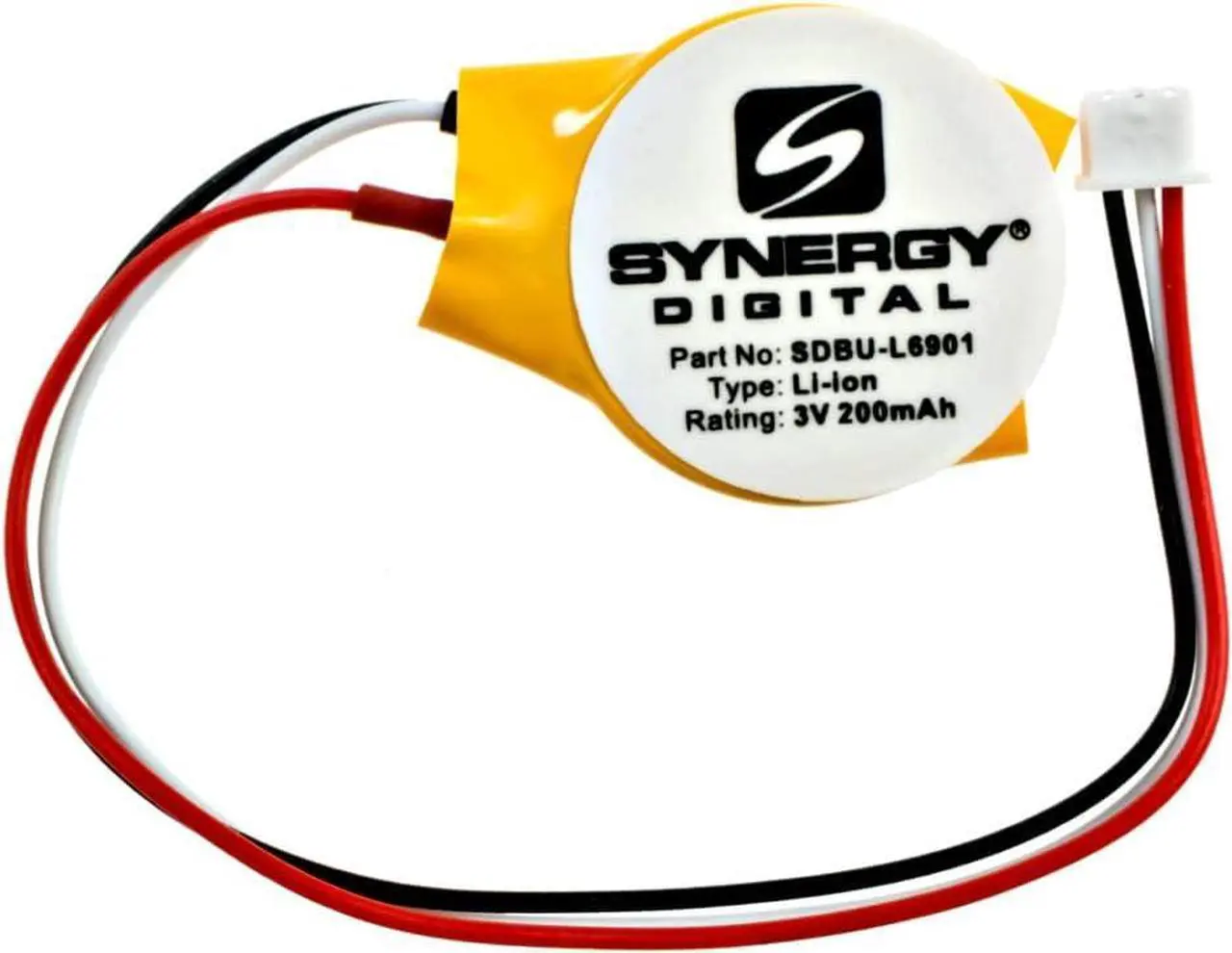 Alt view image 4 of 5 - Synergy Digital CMOS/BIOS Batteries, Compatible with Dell Latitude E5400 CMOS/BIOS, (Li-Ion, 3V, 200 mAh), Replacement for Acer 23.22207.041 Battery, Combo-Pack Includes: 5 x SDBU-L6901 Batteries