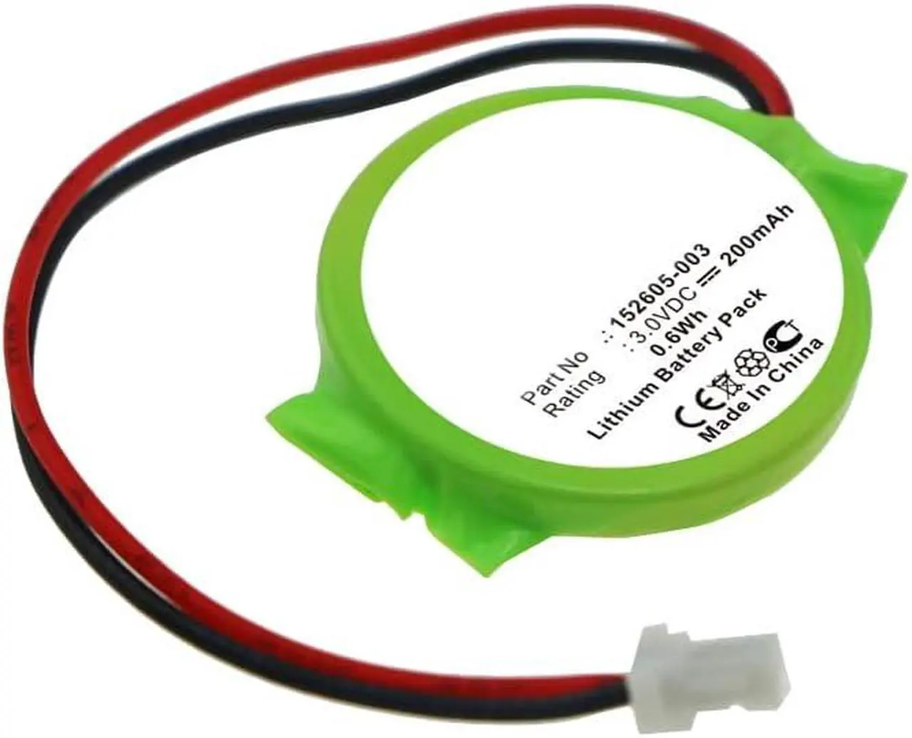 Alt view image 4 of 4 - Synergy Digital CMOS/BIOS Batteries, Compatible with HP Pavilion DV3500 CMOS/BIOS, (Li-Ion, 3V, 75 mAh), Replacement for Compaq 152605-003 Battery, Combo-Pack Includes: 4 x SDBU-L6908 Batteries