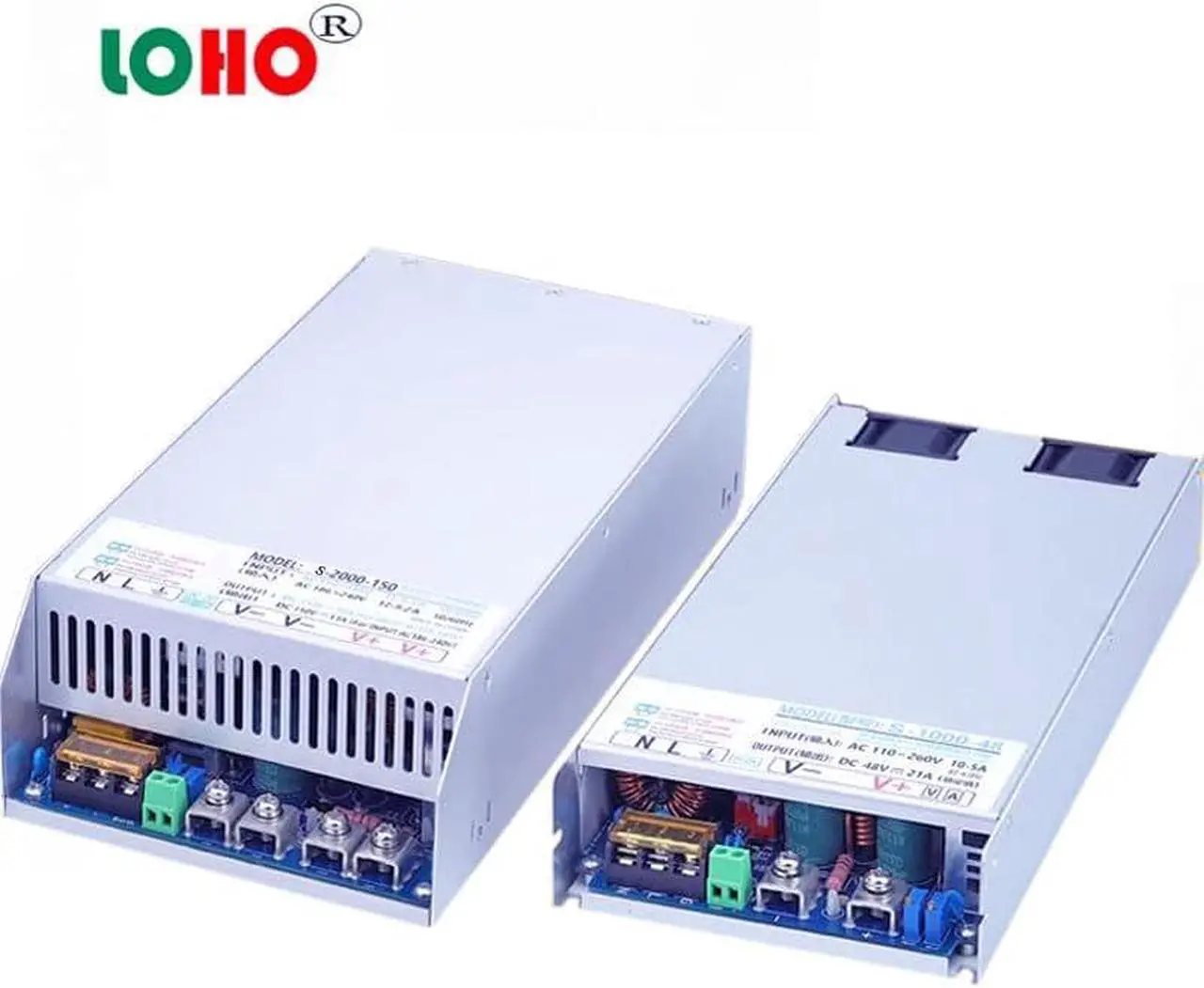 Alt view image 2 of 7 - 0~300V Regulable Switching Power Supply 2000W 48V 24V 1000W 110V 150V 2500W with PFC Function AC110-240V to DC Power Supply RSP-2500W for Industrial quipment (0~150Votls, 2000 Watts, PFC 800W~3000W)