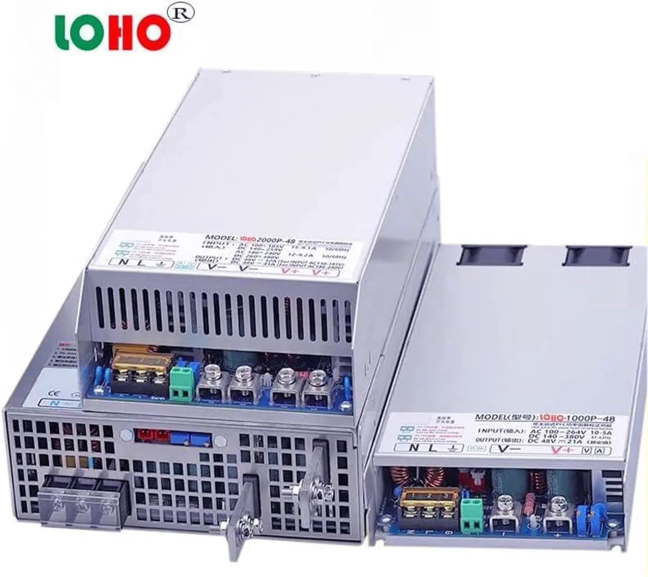 Alt view image 4 of 7 - 0~300V Regulable Switching Power Supply 2000W 48V 24V 1000W 110V 150V 2500W with PFC Function AC110-240V to DC Power Supply RSP-2500W for Industrial quipment (0~150Votls, 2000 Watts, PFC 800W~3000W)