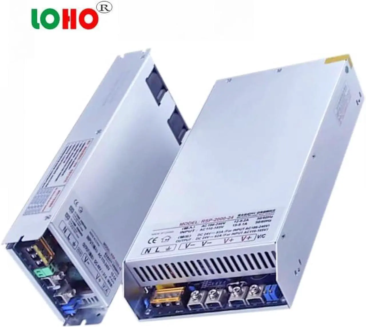 Alt view image 7 of 7 - 0~300V Regulable Switching Power Supply 2000W 48V 24V 1000W 110V 150V 2500W with PFC Function AC110-240V to DC Power Supply RSP-2500W for Industrial quipment (0~150Votls, 2000 Watts, PFC 800W~3000W)
