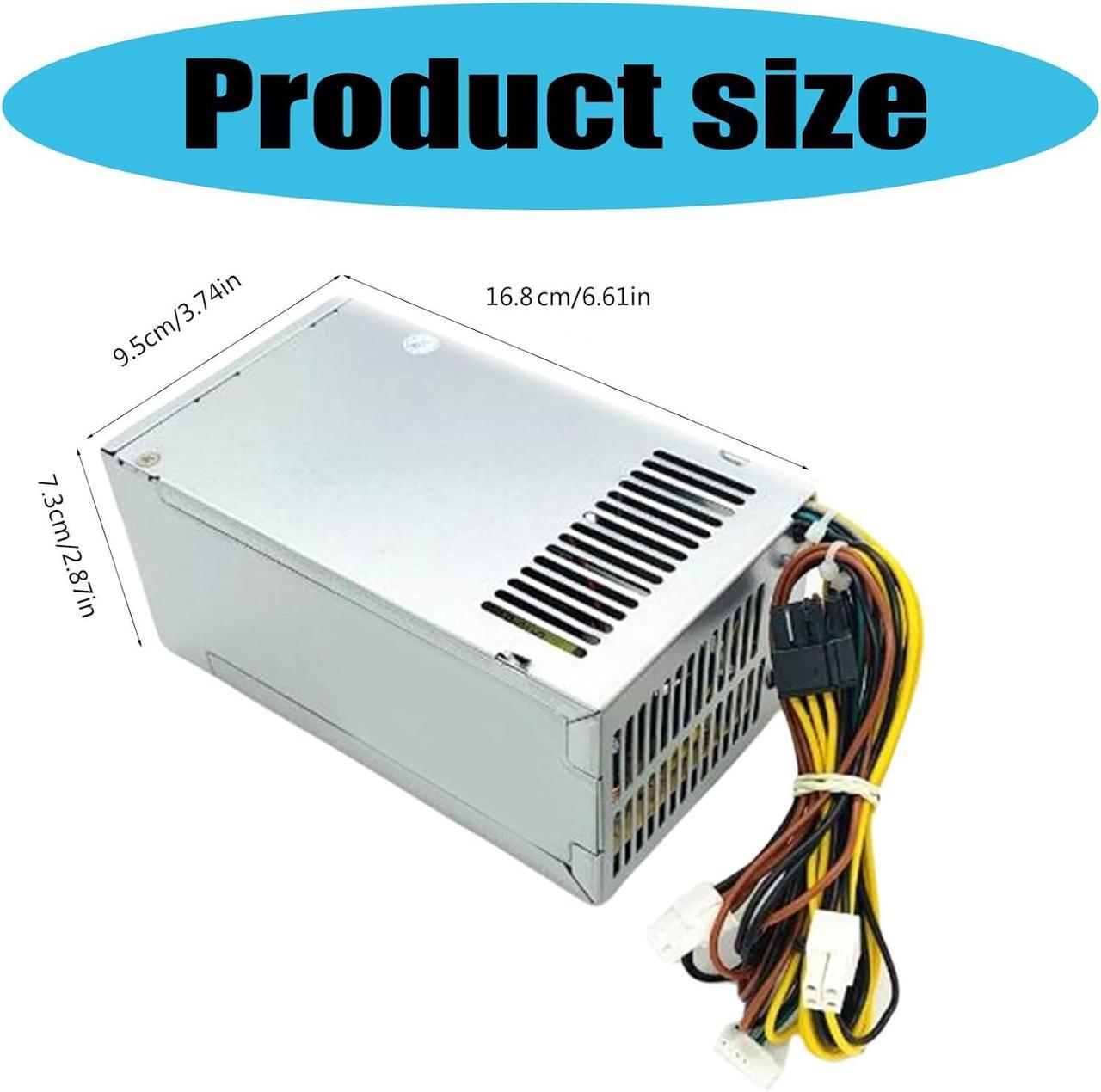 Alt view image 7 of 7 - Replacement 400W Power Supply for 280 288 285 480 600 680 Computer Power Supply 942332-001 PA-3401-1HA
