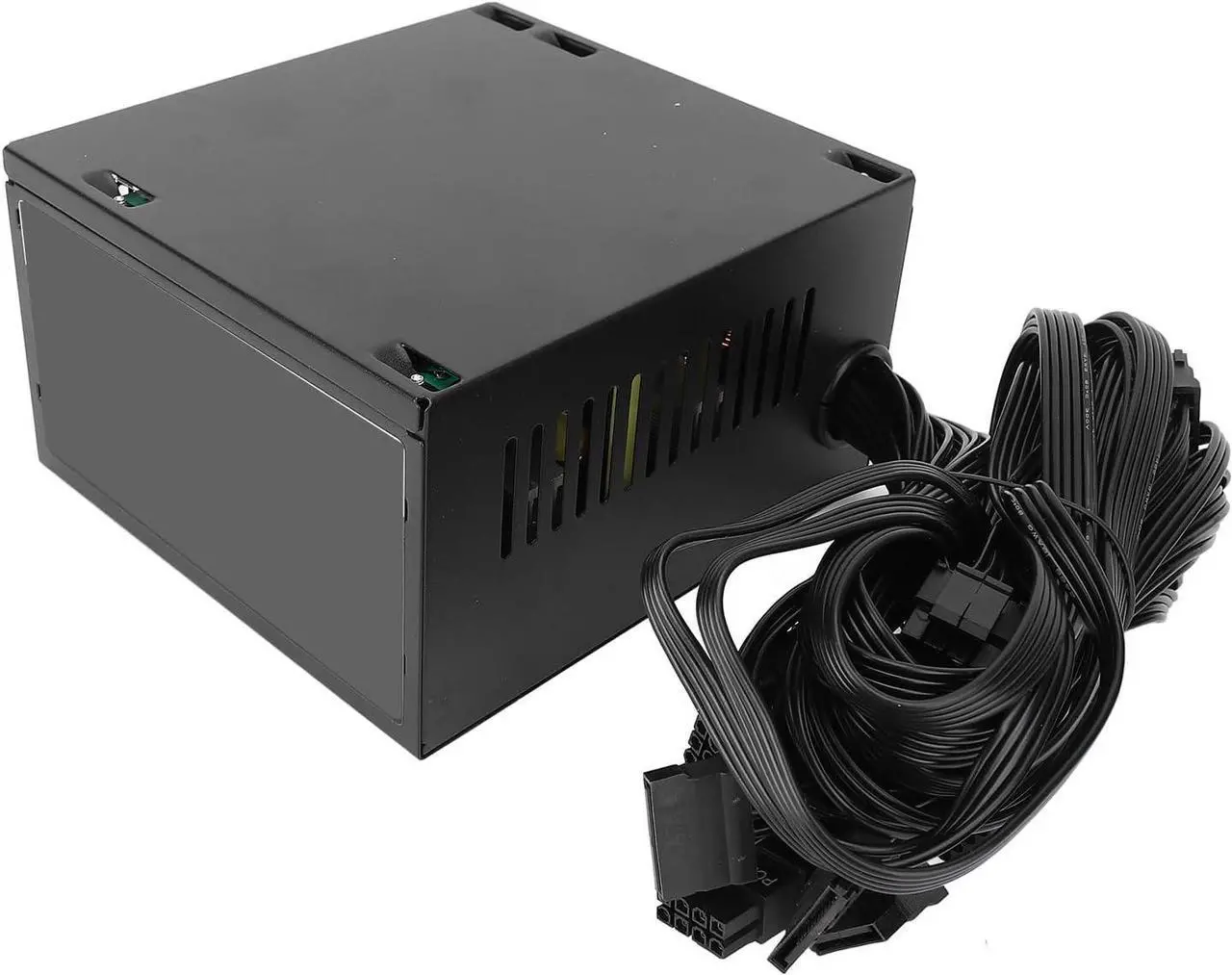 Alt view image 2 of 7 - Smart 500W ATX Power Supply, Certified PSU, 12cm Continuous Power with Ultra Quiet Cooling Fan, ATX 12V Double Core Platform Desktop Computer Power Supply