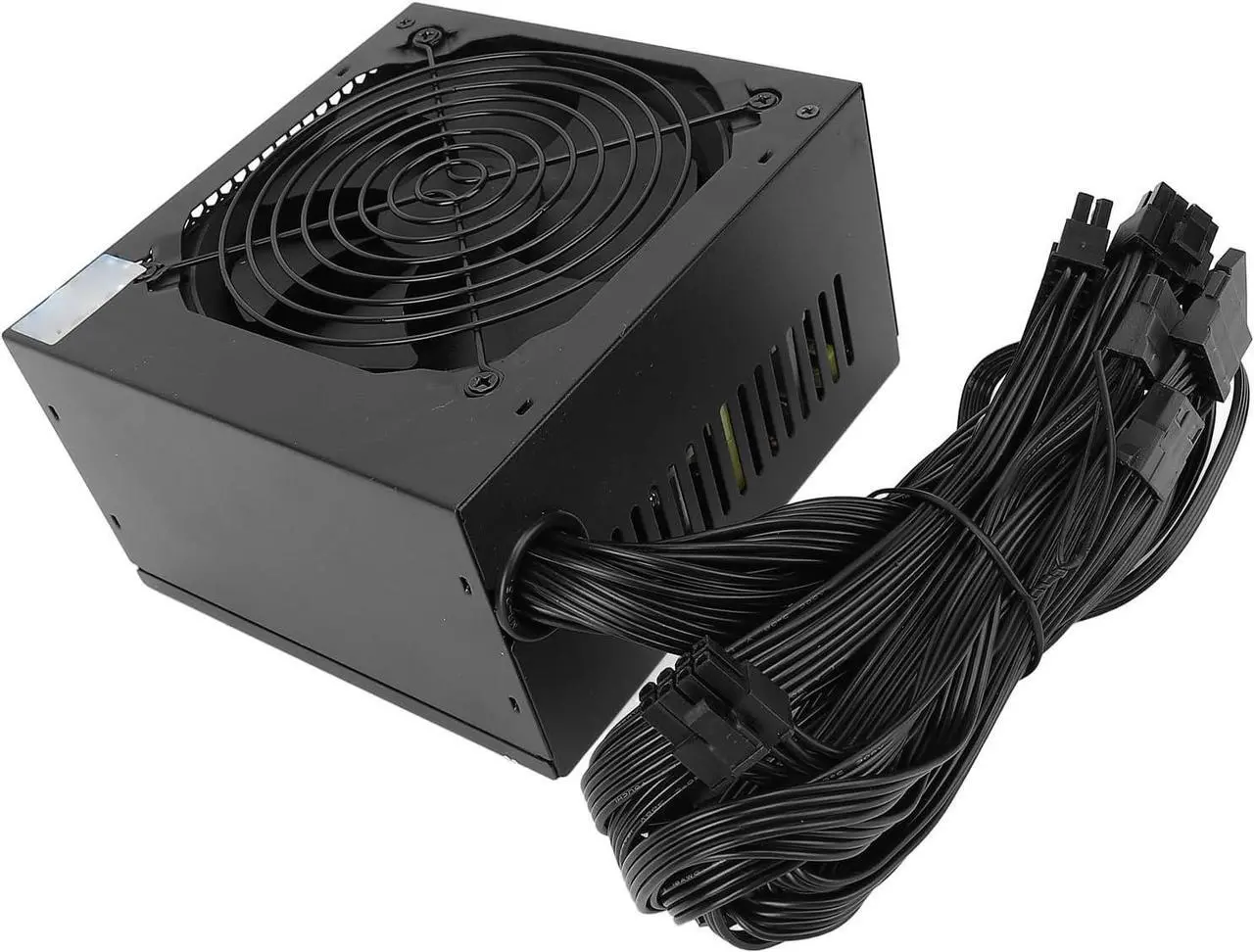 Alt view image 7 of 7 - Smart 500W ATX Power Supply, Certified PSU, 12cm Continuous Power with Ultra Quiet Cooling Fan, ATX 12V Double Core Platform Desktop Computer Power Supply