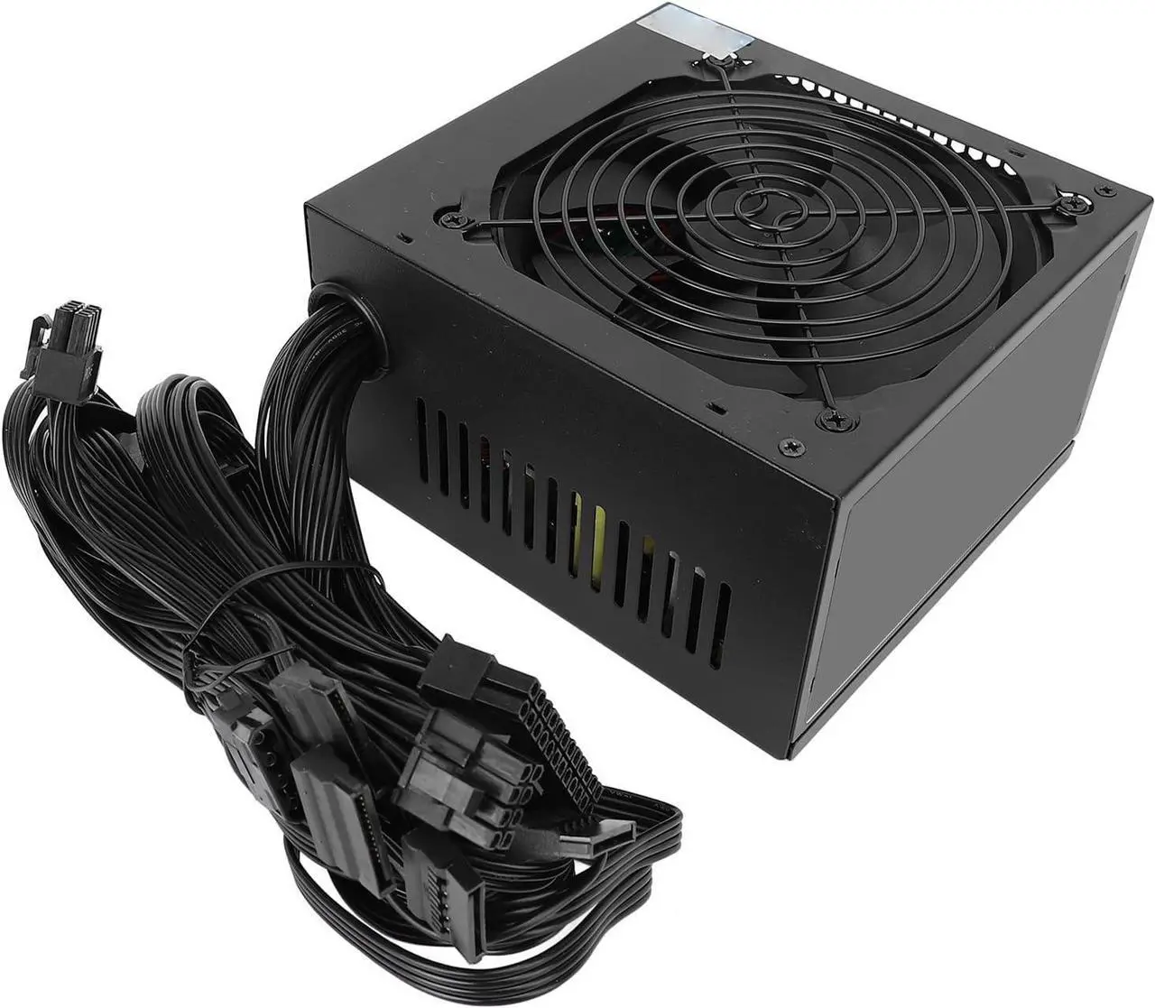 Alt view image 4 of 7 - Smart 500W ATX Power Supply, Certified PSU, 12cm Continuous Power with Ultra Quiet Cooling Fan, ATX 12V Double Core Platform Desktop Computer Power Supply