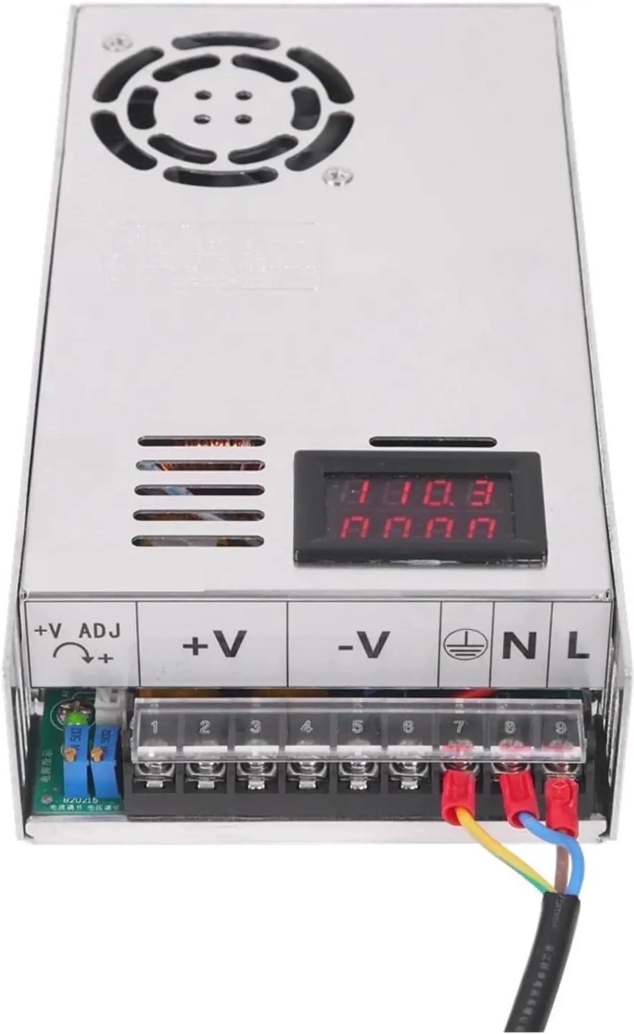 Main image of 500W Universal DC Switching Power Supply 0-12V 15V 24V 36V 48V 60V 85V 200V LED Digital Display Power Supply for Computer Lab, LED Strip Light and So on(110V)
