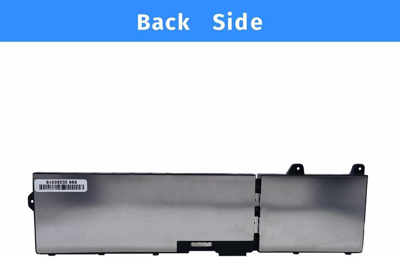 Alt view image 5 of 6 - X9FTM Laptop Battery Replacement for Dell Precision 7770 7670 7680 7780 Series Notebook RCVVT 965V4 0965V4 5JMD8 05JMD8 [11.55V 93Wh]