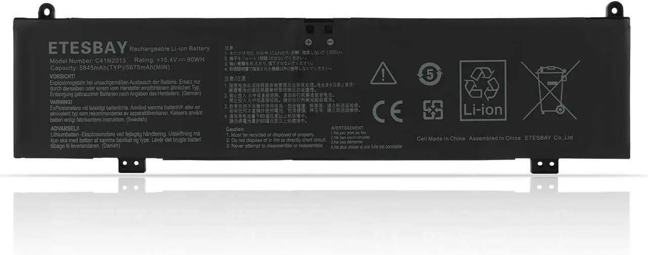 Main image of C41N2013 C41N2013-1 Battery Replacement for ASUS ROG Strix G15 G513 G513IM G17 G713 G713IM G713QM Scar 15 G533 G533QM G533QR 17 G733 G733ZM Zephyrus G15 GA503 S17 GX703 M16 GU603 GU603HE