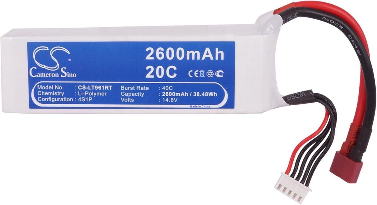 Alt view image 5 of 5 - Replacement Battery Compatible for RC CS-LT961RT (2600mAh/14.8V), CS-LT961RT Battery