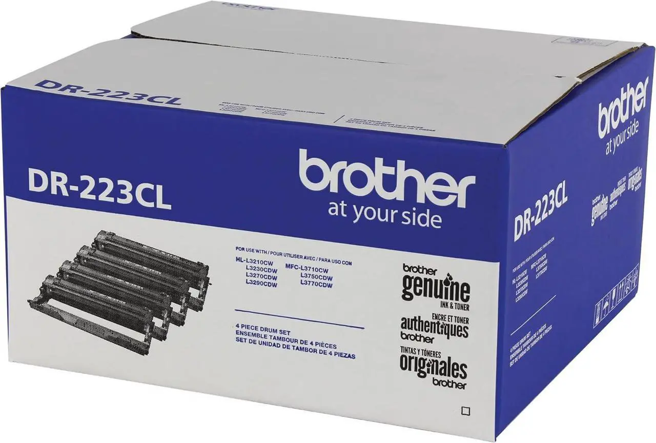 Alt view image 4 of 7 - Brother Genuine -Drum Unit, DR223CL, Seamless Integration, Yields Up to 18,000 Pages,Black