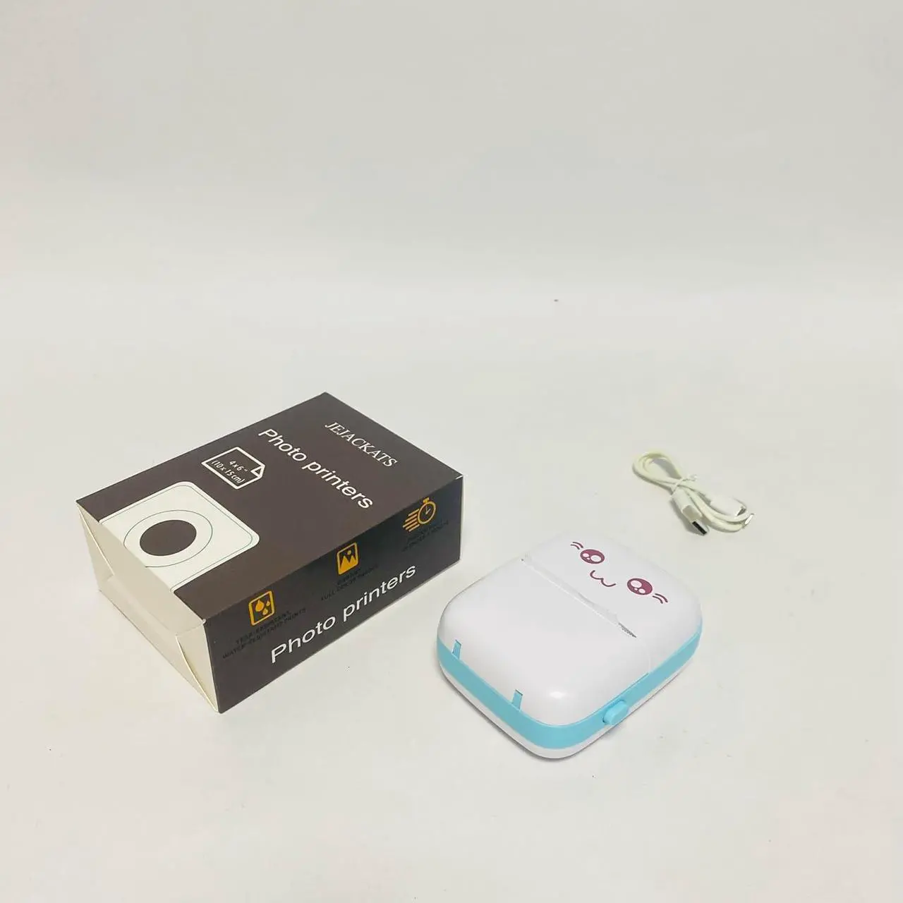 Alt view image 3 of 7 - Ennovor photo printer, mobile printer, full-color photo