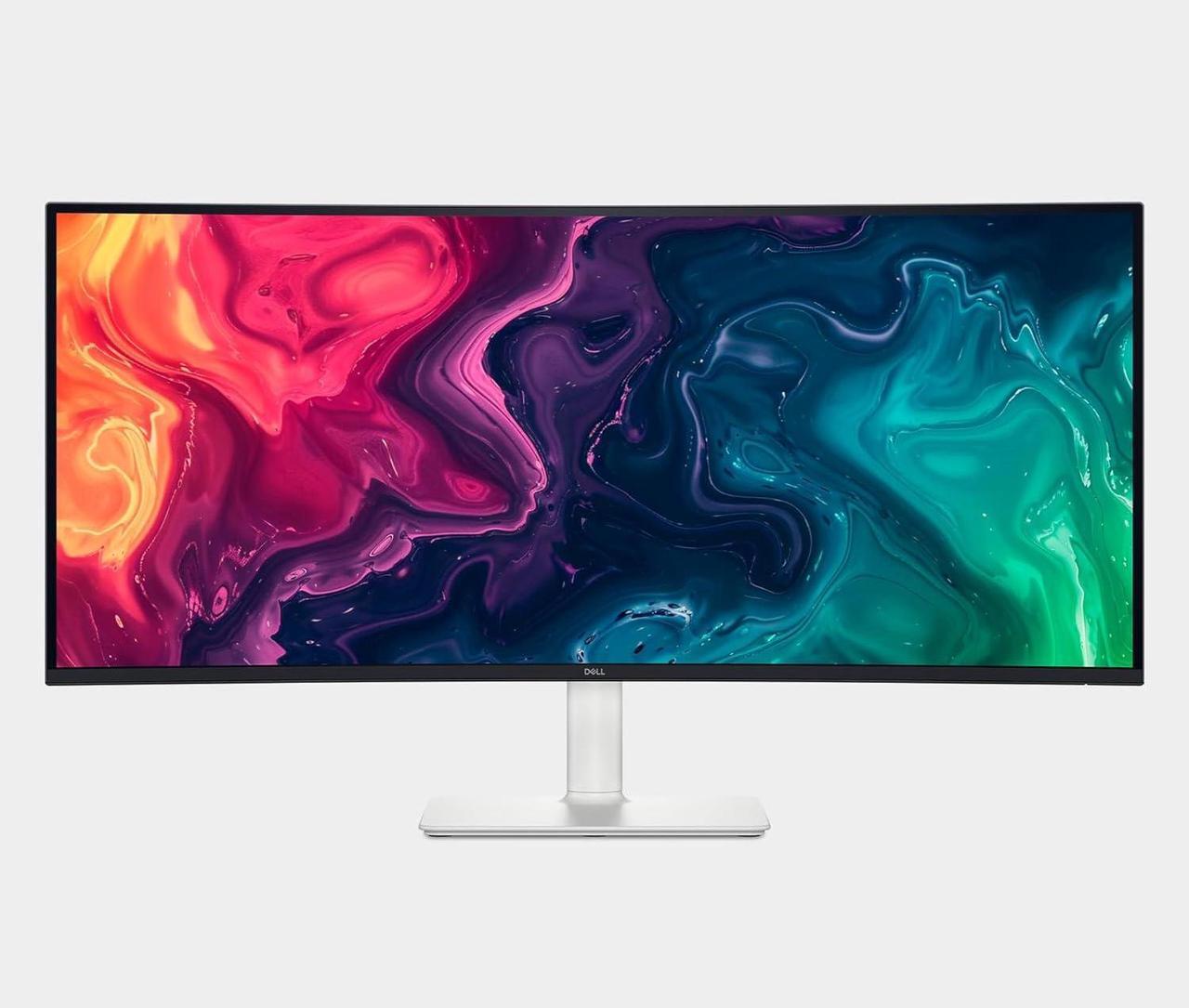 Alt view image 6 of 7 - Dell 34 Plus USB-C Curved Monitor - S3425DW - 34-inch (3440 x 1440) up to 120 Hz 21:9 Display, VA Panel, AMD FreeSync Premium, 99% sRGB, 95% DCI-P3, Integrated Speakers, 3000:1 Contrast Ratio