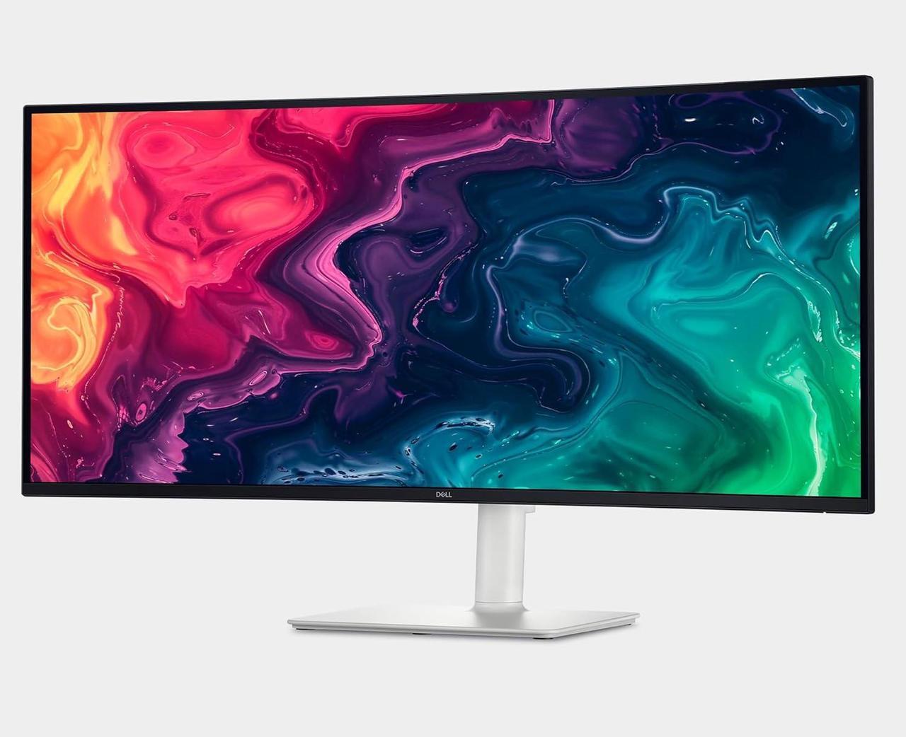 Alt view image 7 of 7 - Dell 34 Plus USB-C Curved Monitor - S3425DW - 34-inch (3440 x 1440) up to 120 Hz 21:9 Display, VA Panel, AMD FreeSync Premium, 99% sRGB, 95% DCI-P3, Integrated Speakers, 3000:1 Contrast Ratio