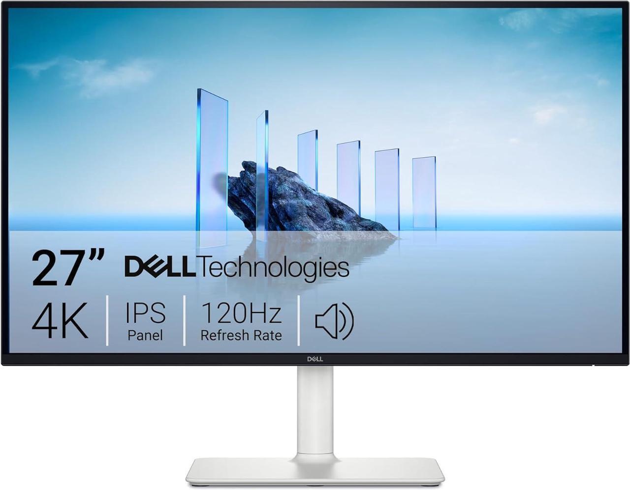 Main image of Dell 27 Plus 4K Monitor - S2725QS - 27-inch 4K (3840 x 2160) 120Hz 16:9 Display, IPS Panel, AMD FreeSync Premium, sRGB 99%, Integrated Speakers, 1500:1 Contrast Ratio, Comfortview Plus - Ash White