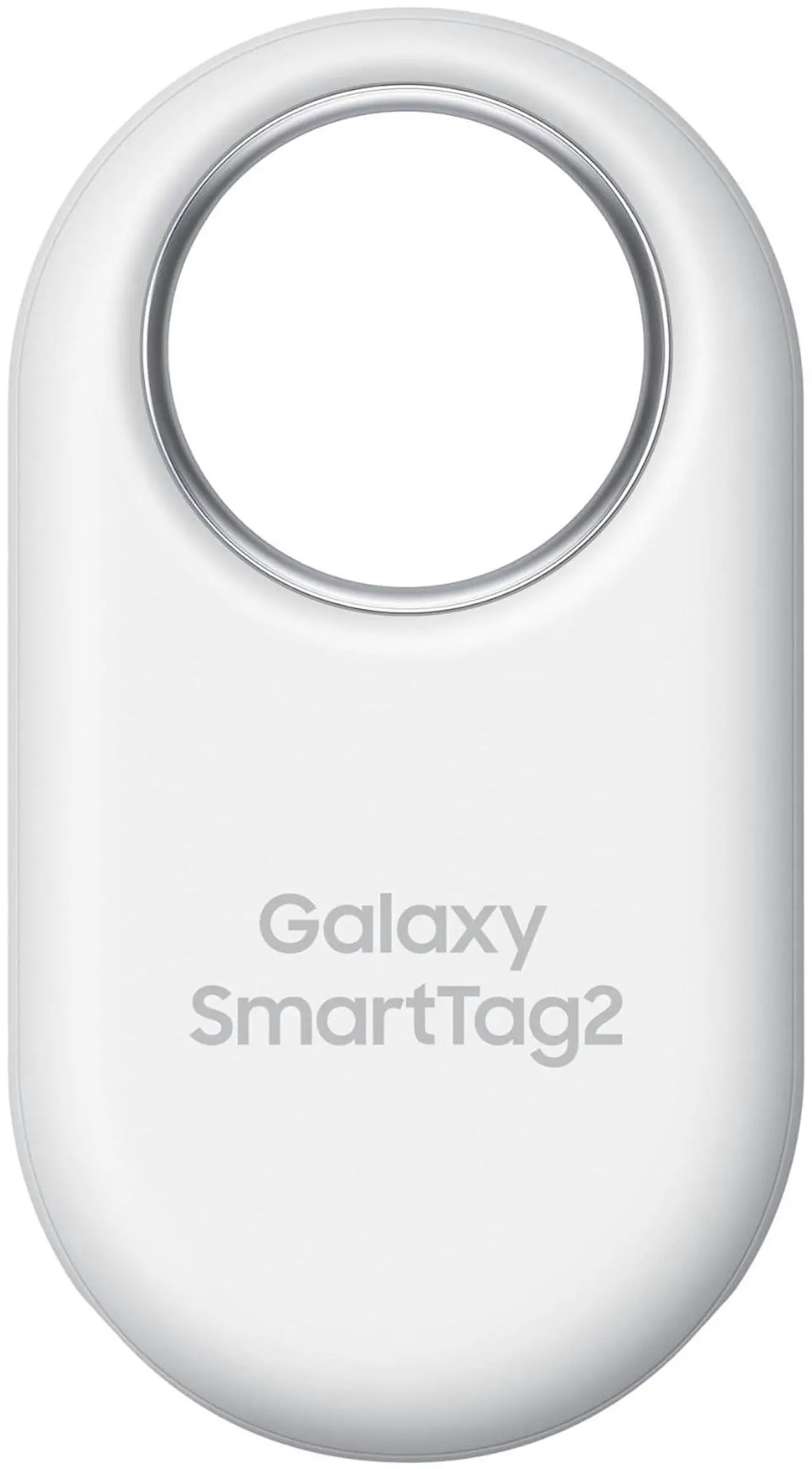Main image of SAMSUNG SmartTag2 (2023) Bluetooth + UWB, IP67 Water and Dust Resistant, Findable via App, 1.5 Year Battery Life - White