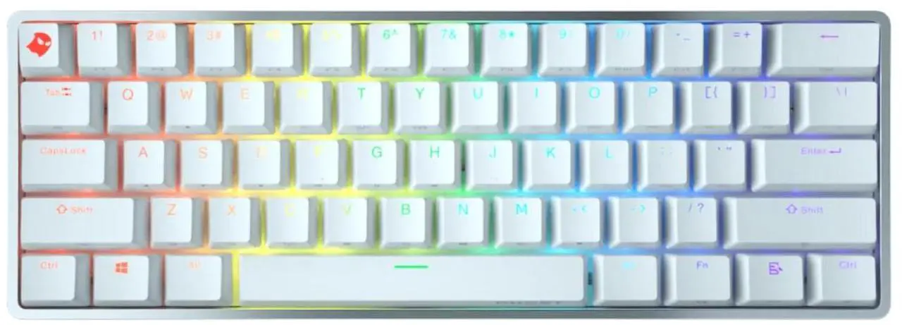 Alt view image 3 of 7 - Ghost Keyboards - A1 Aluminum Wireless Keyboard