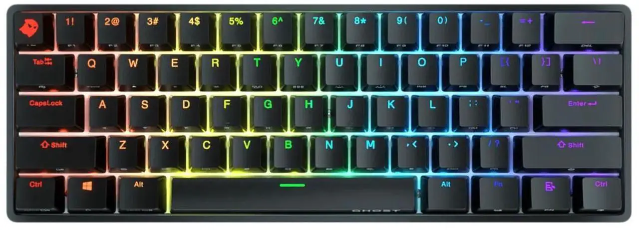 Alt view image 5 of 7 - Ghost Keyboards - A1 Aluminum Wireless Keyboard