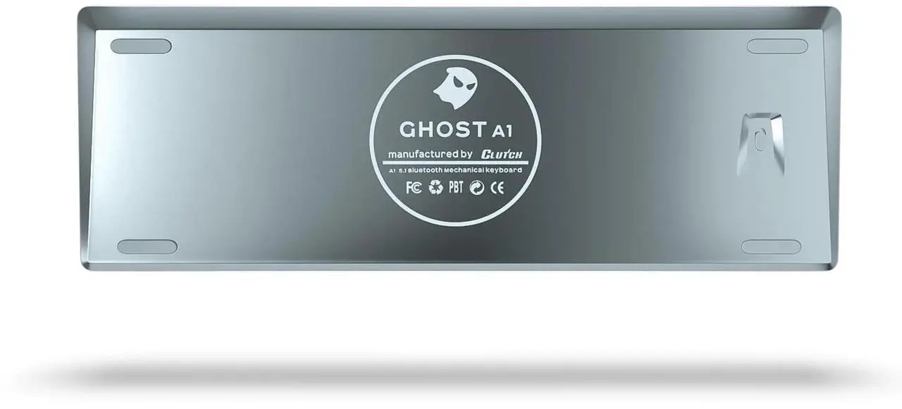 Alt view image 6 of 7 - Ghost Keyboards - A1 Aluminum Wireless Keyboard