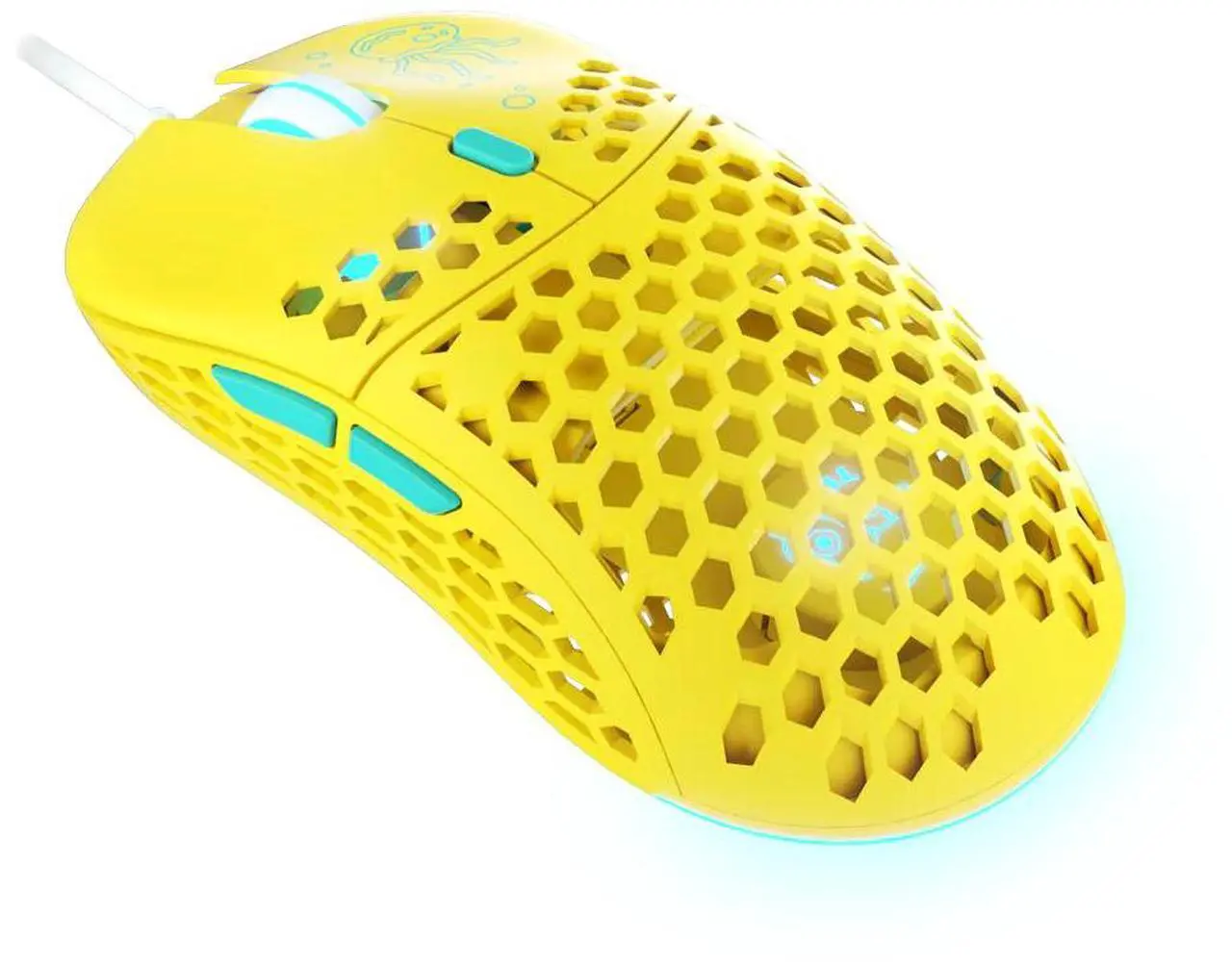 Alt view image 3 of 7 - SpongeBob X Ghost M1 UltraLight Gaming Mouse