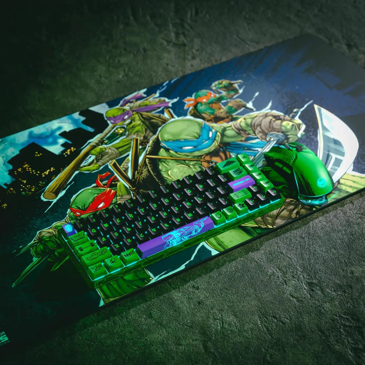 Alt view image 3 of 6 - Oni Deskpad - Teenage Mutant Ninja Turtles