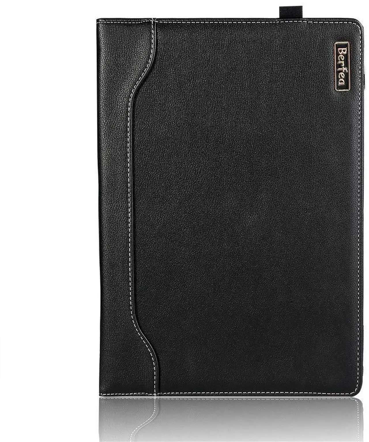 Alt view image 5 of 5 - Berfea Laptop Case Cover Compatible with HP Envy x360 15 15t 15z dr bp cn dy dw dq bp fq eq Series 15.6 inch Notebook Sleeve PU Leather Stand Hard Protective Skin