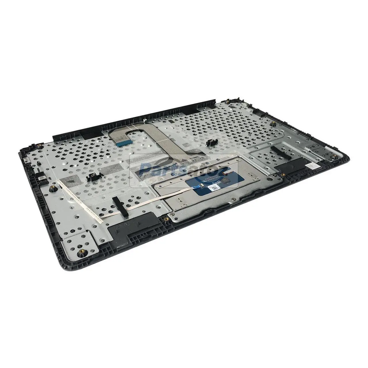 Alt view image 3 of 5 - Rinbers Black Palmrest Upper Case Top Cover with Keyboard Touchpad Assembly Replacement for HP Chromebook 14 14A G5 14-CA 14-DB TPN-Q204 L14354-001 L14355-001 L14356-001 L46581-001 L46013-001