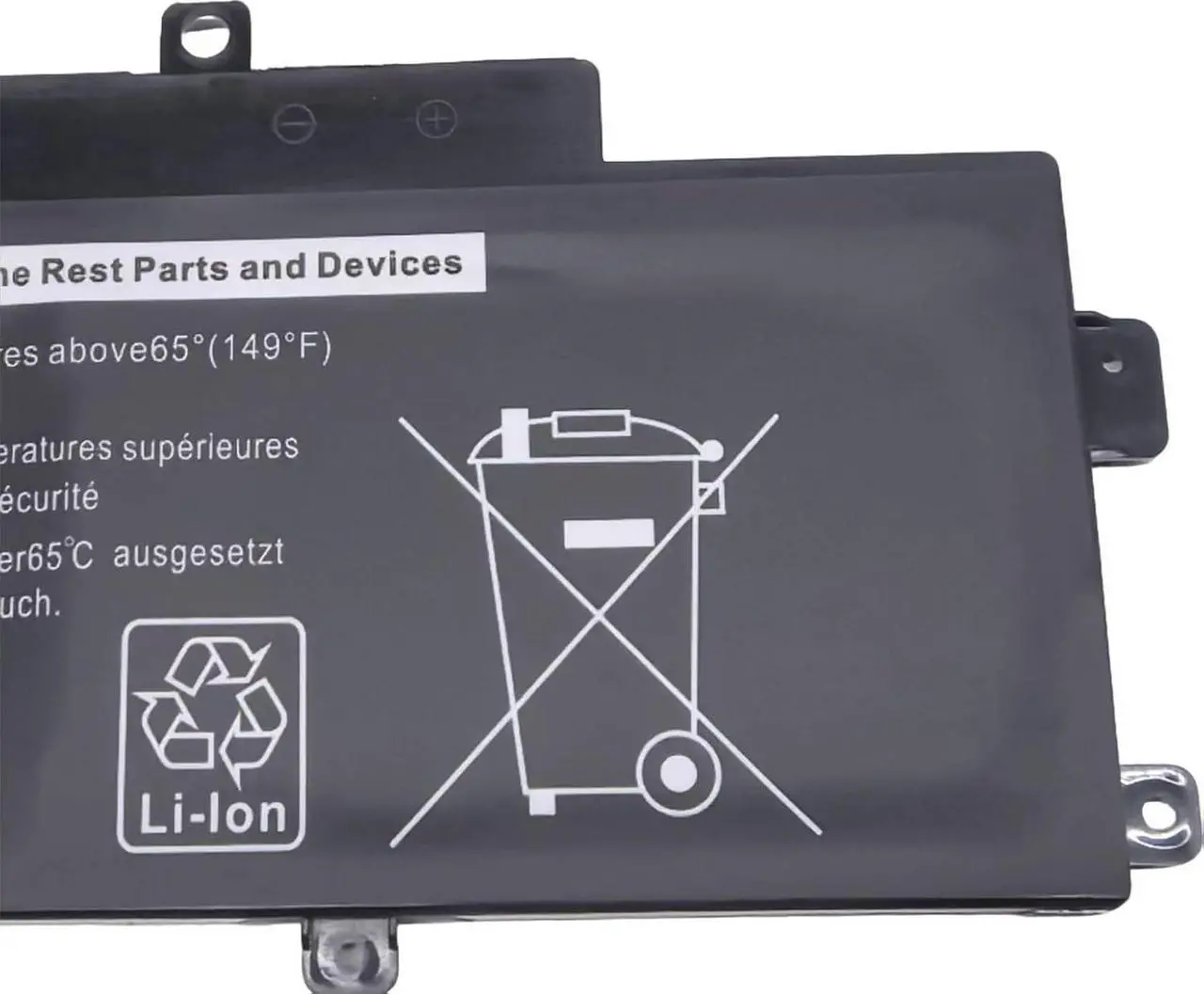 Alt view image 5 of 7 - GHU New 38 Wh 5R9DD Battery Compatible with Dell Latitude Chromebook 11 (3120) P22T Series Fits P/N KTCCN 0KTCCN XKPD0 P22T001