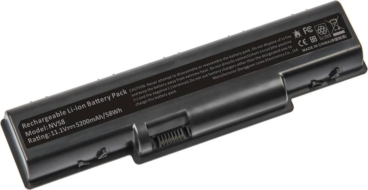 Main image of TREE.NB Laptop Battery for Gateway NV52 NV53 NV54, AS09A31 AS09A61 AS09A51 AS09A41 AS09A71 AS09A75 Aspire 5532 5732Z eMachines E725 E525 E627 [6 Cells/5200mAh/58wh]