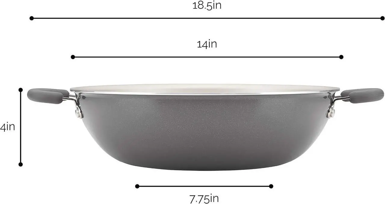 Rachael Ray Wok/Stir Fry Pan - Thumbnail 4