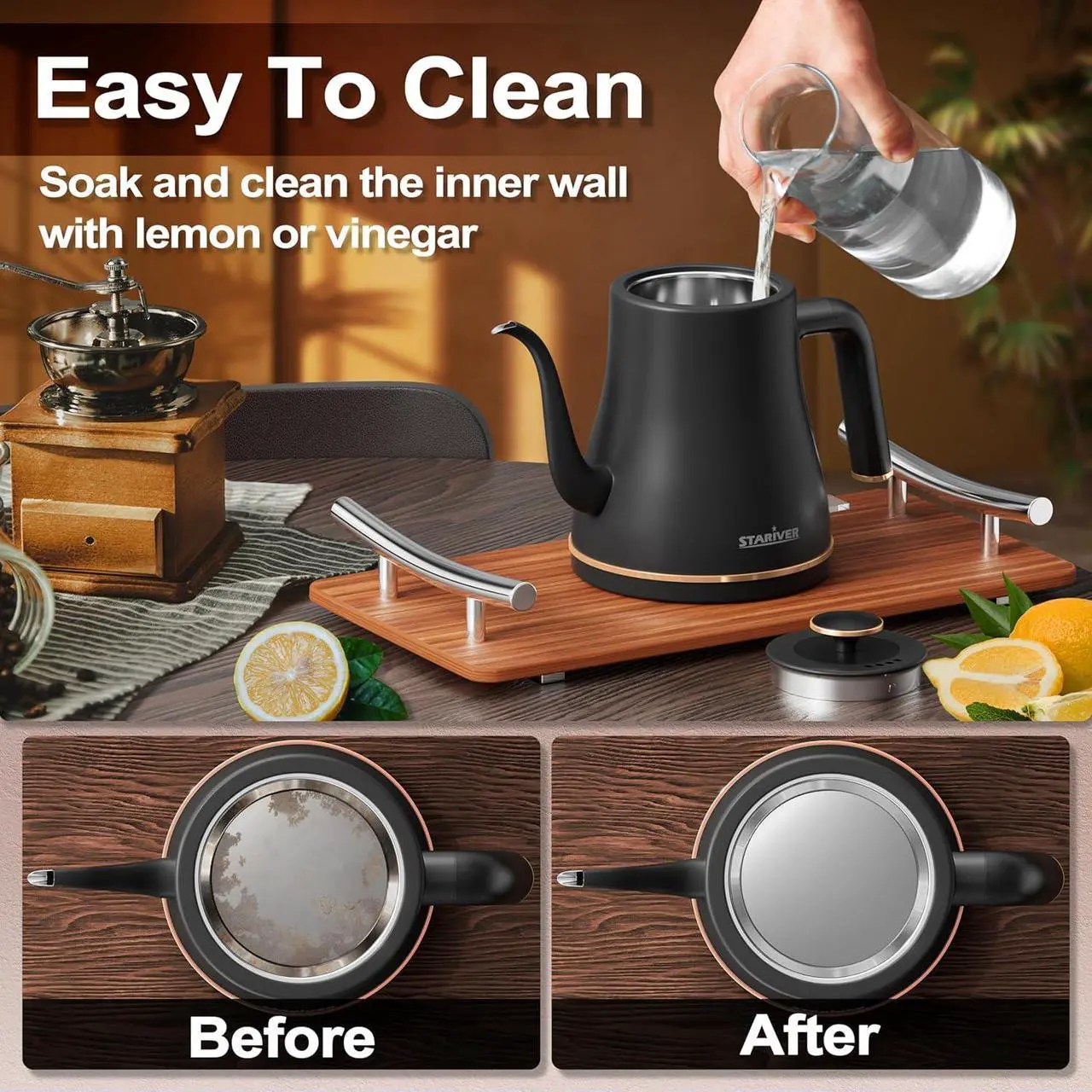Stariver Gooseneck Electric Kettle - Thumbnail 4